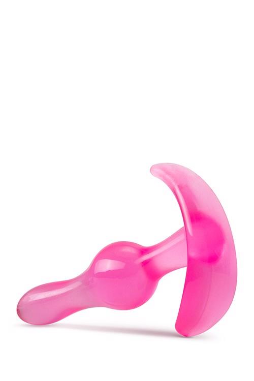 B YOURS BUTT PLUG COURBÉ ROSE