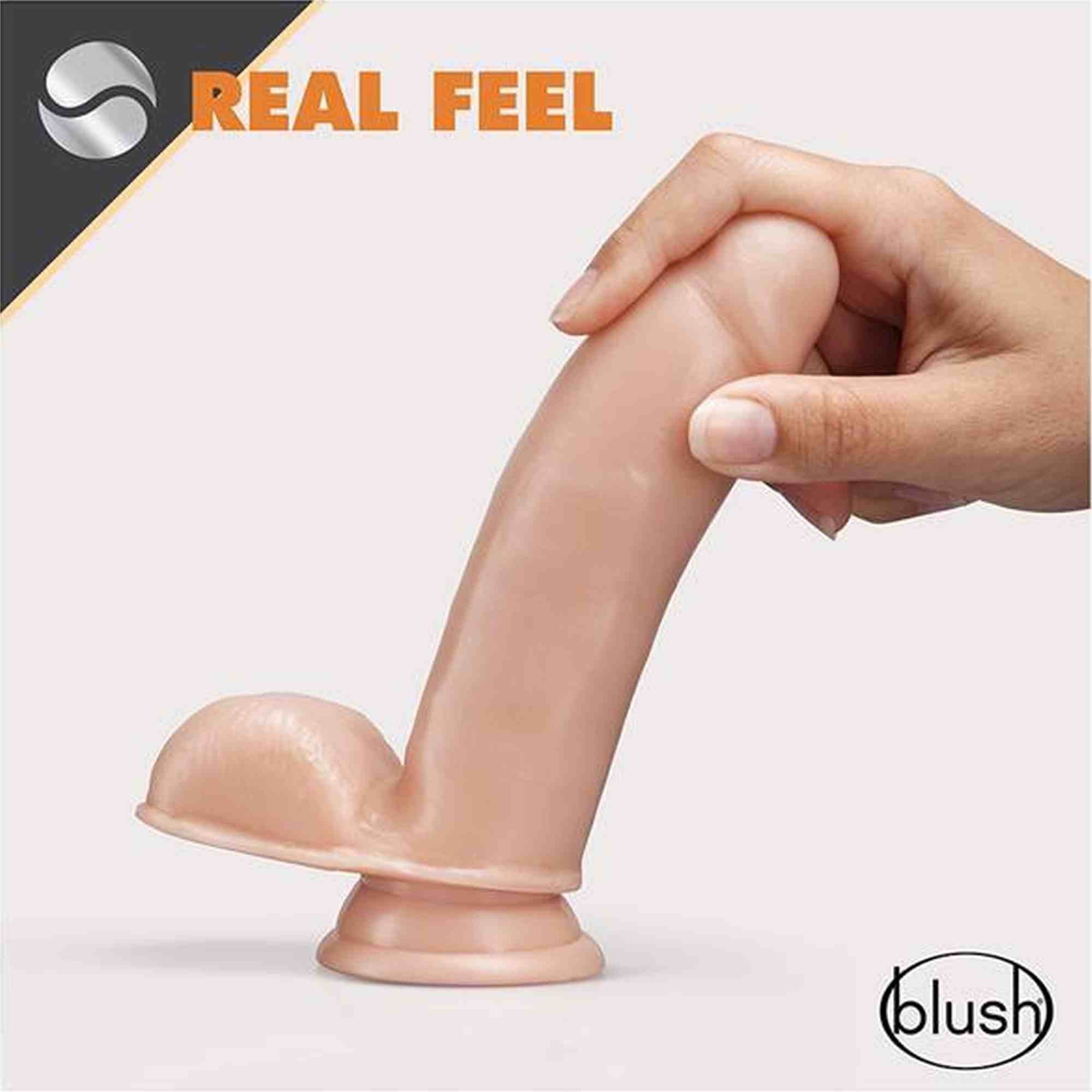 DR. SKIN 7INCH SELF LUBRICATING DILDO