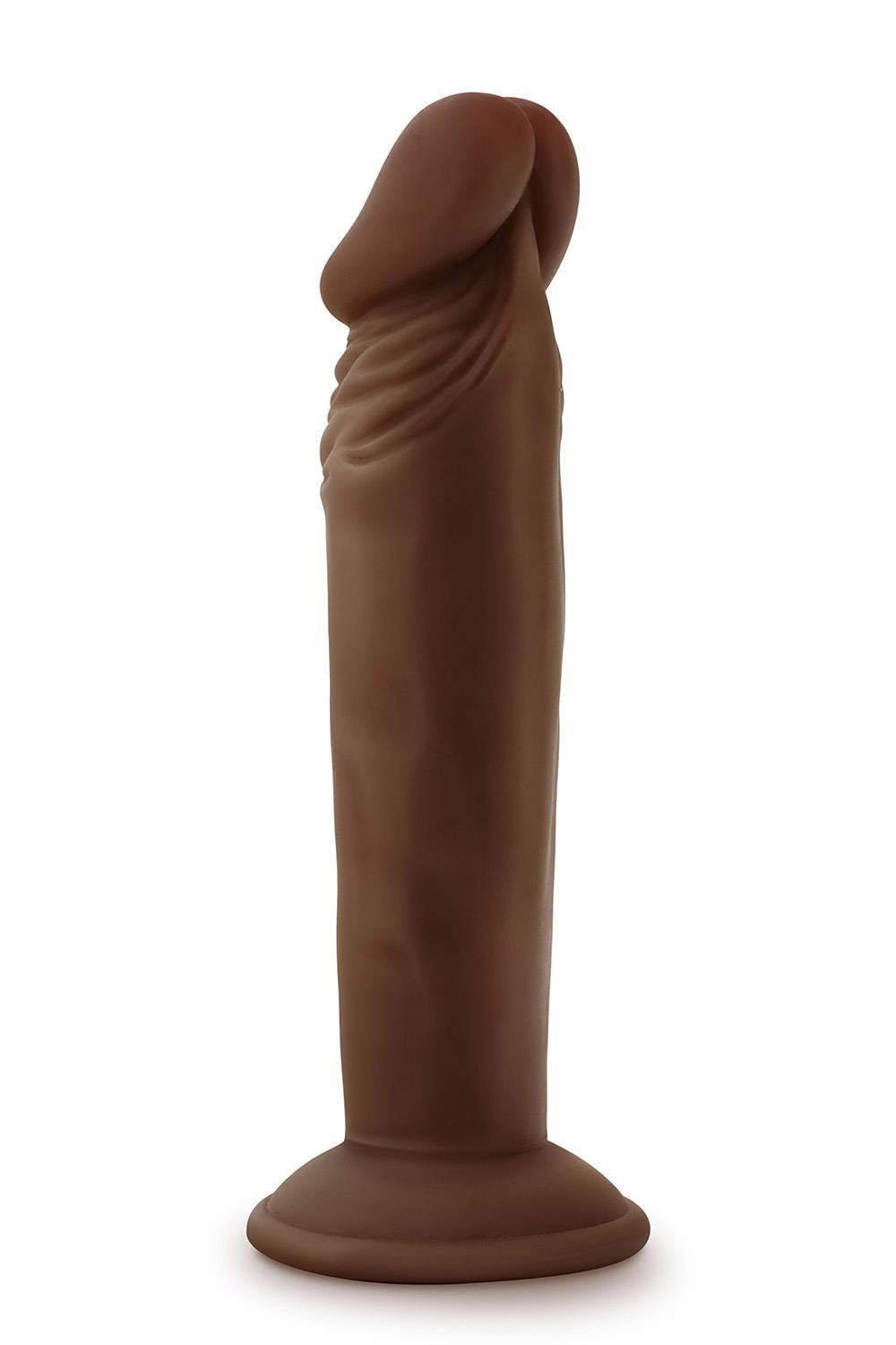 DR. SKIN PLUS GODEMICHET ARTICULÉ 6 POUCES CHOCOLAT