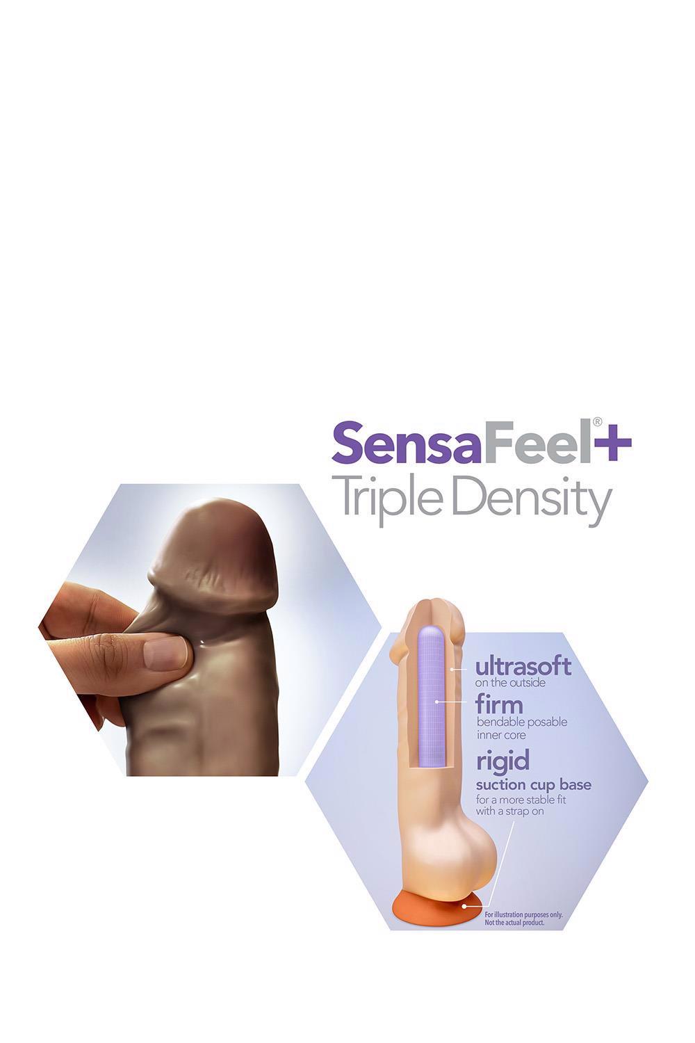 DR. SKIN PLUS GODEMICHET ARTICULÉ 6 POUCES CHOCOLAT