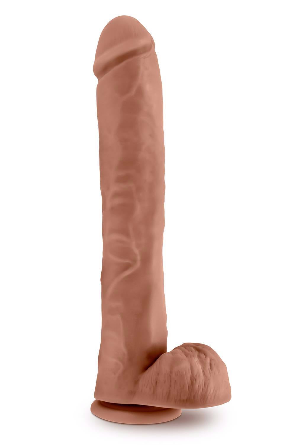 GODEMICHET DE 35 CM AU NATUREL DADDY MOCHA