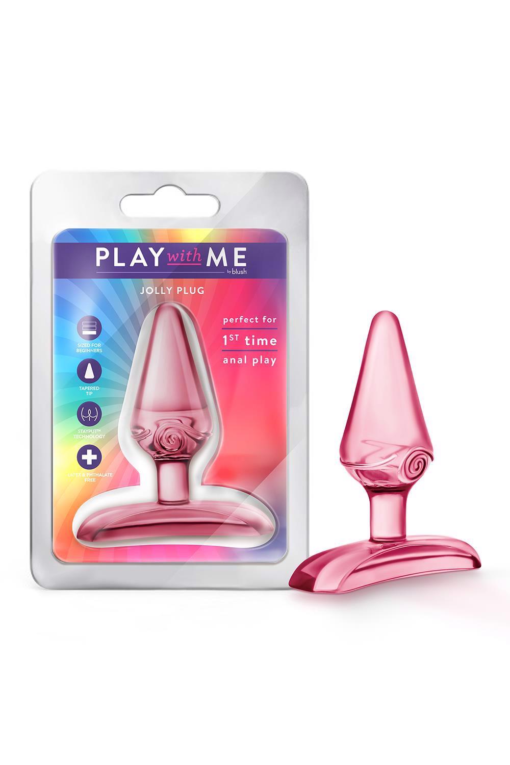 JOLLY PLUG ROSE JOUE AVEC MOI