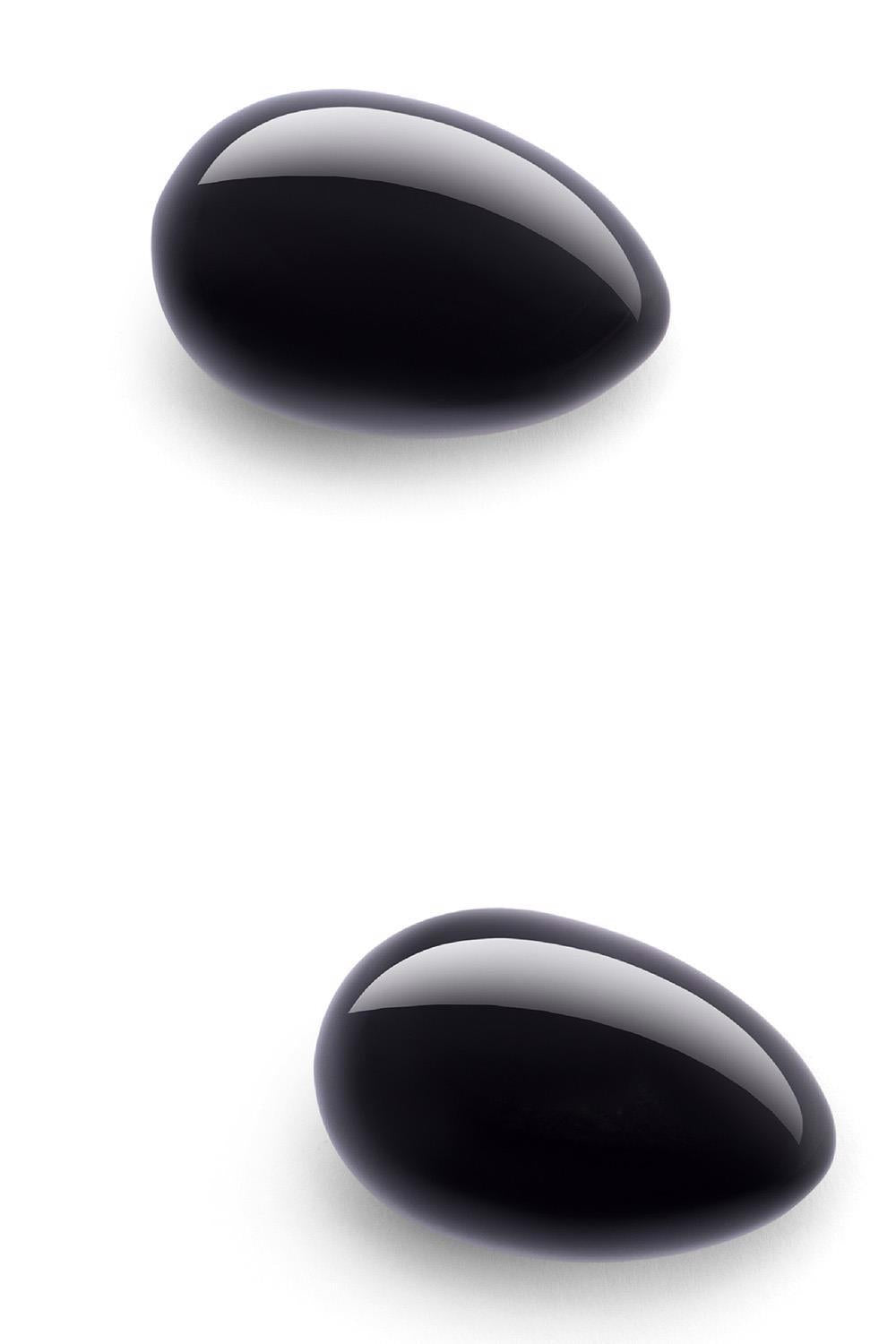 WAND CRYSTAL YONI EGGS BLACK OBSIDIAN