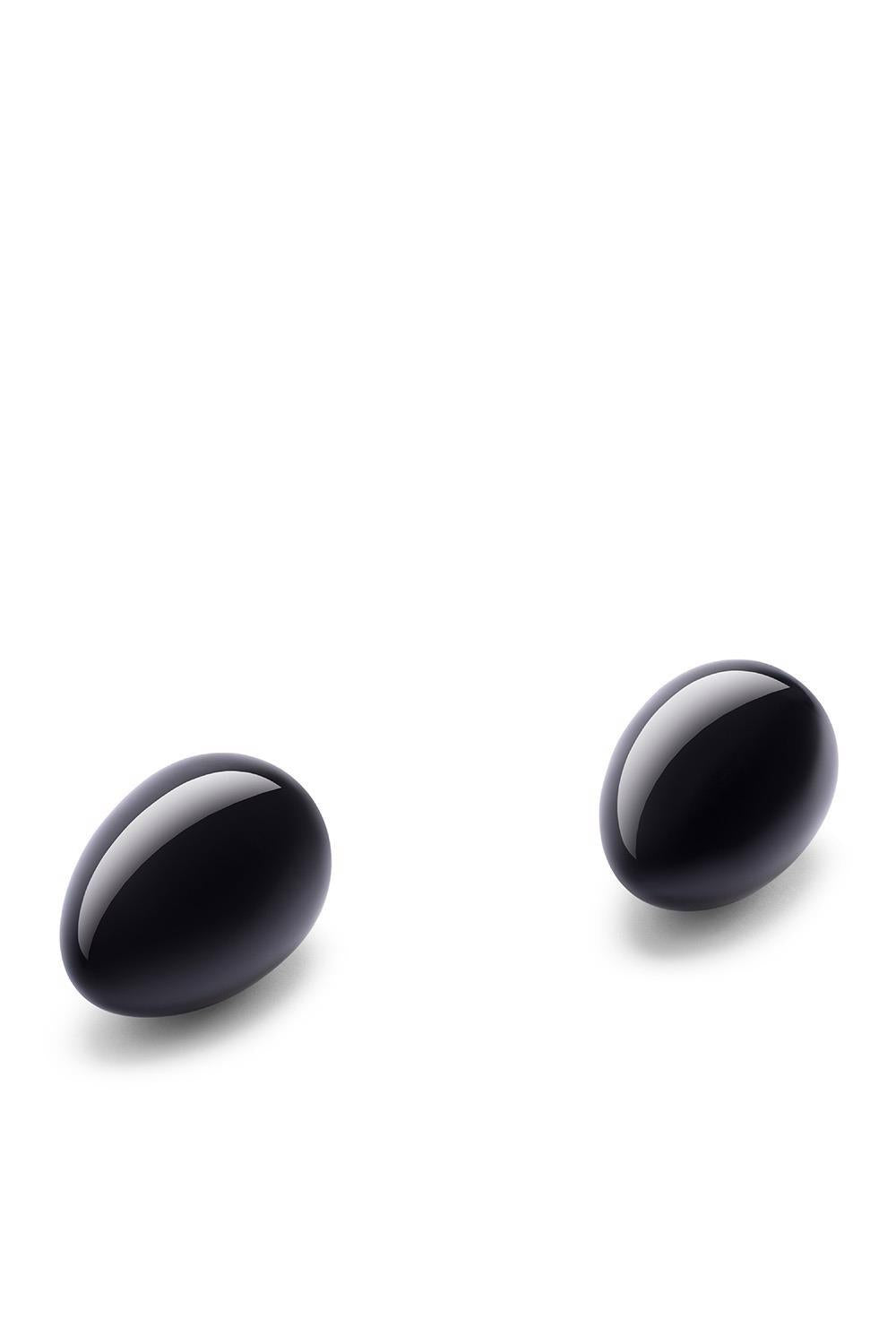 WAND CRYSTAL YONI EGGS BLACK OBSIDIAN