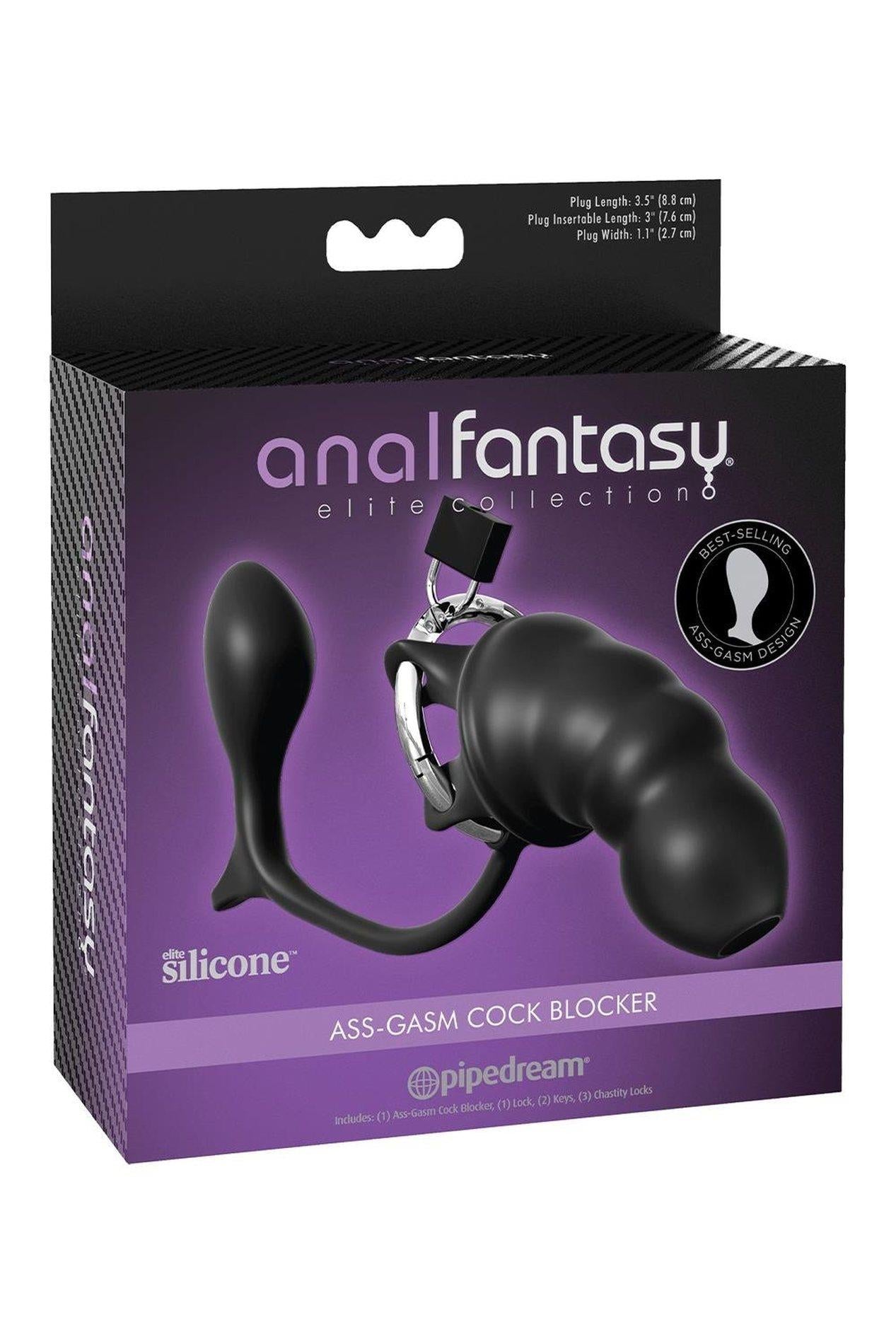 Ass-Gasm Cock Blocker