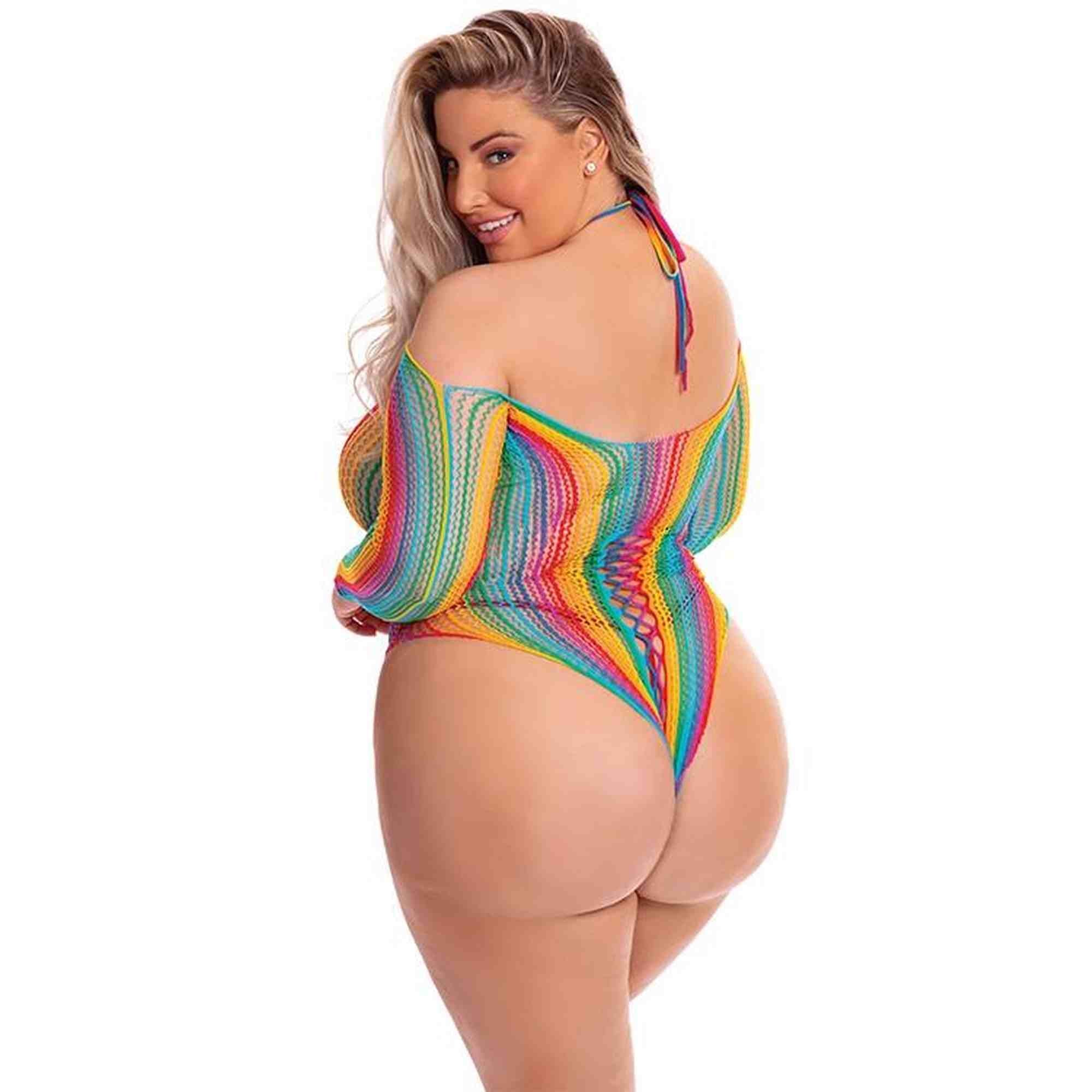 MORE COLOR LONG SLEEVE BODY PLUS SIZE