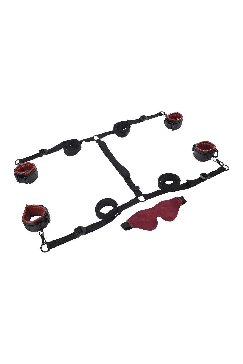 SPORTSHEETS SAFFRON UNDER THE BED RESTRAINT SYSTEM