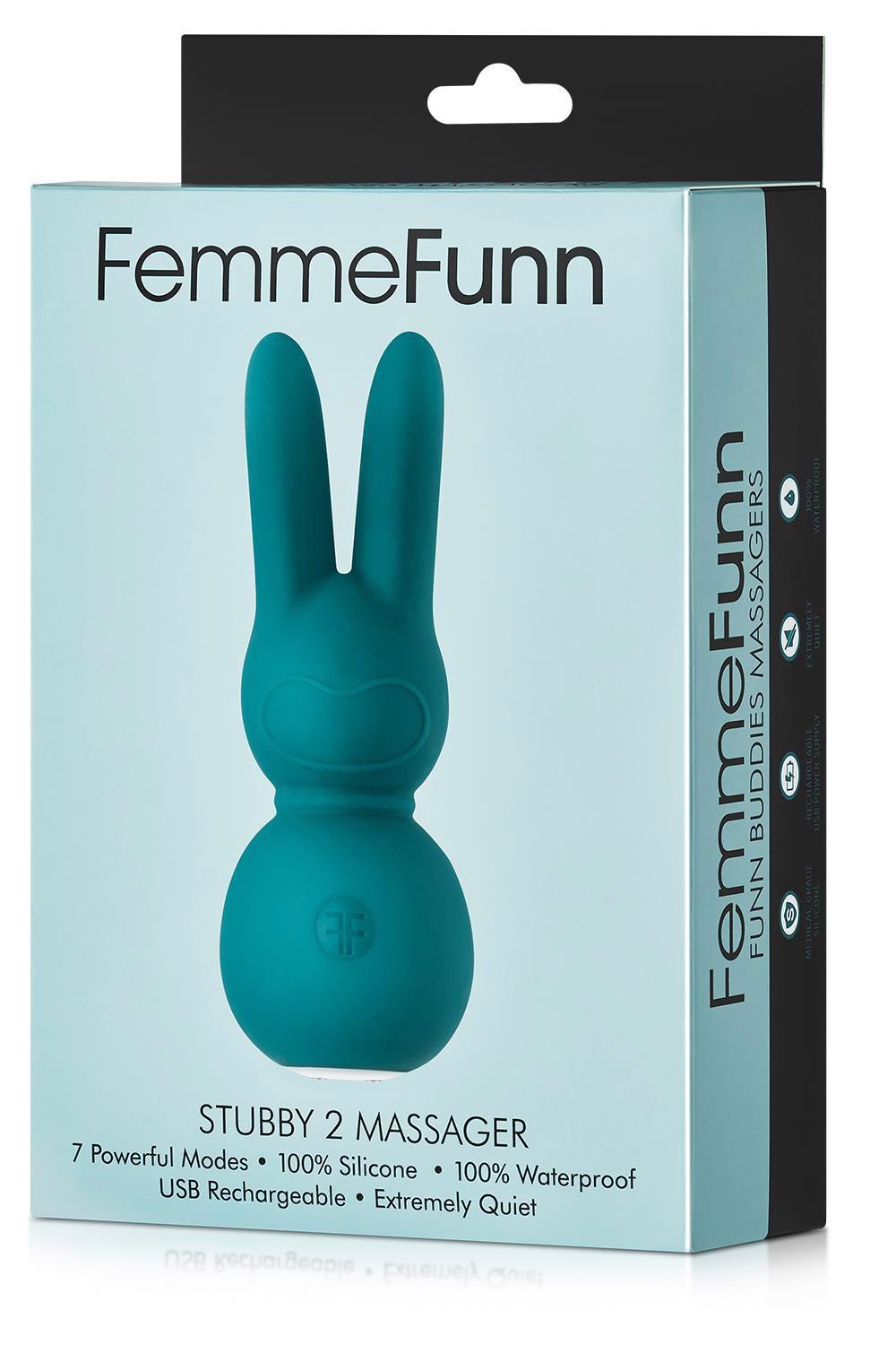 FEMMEFUNN STUBBY 2 MASSEUR TURQUOISE