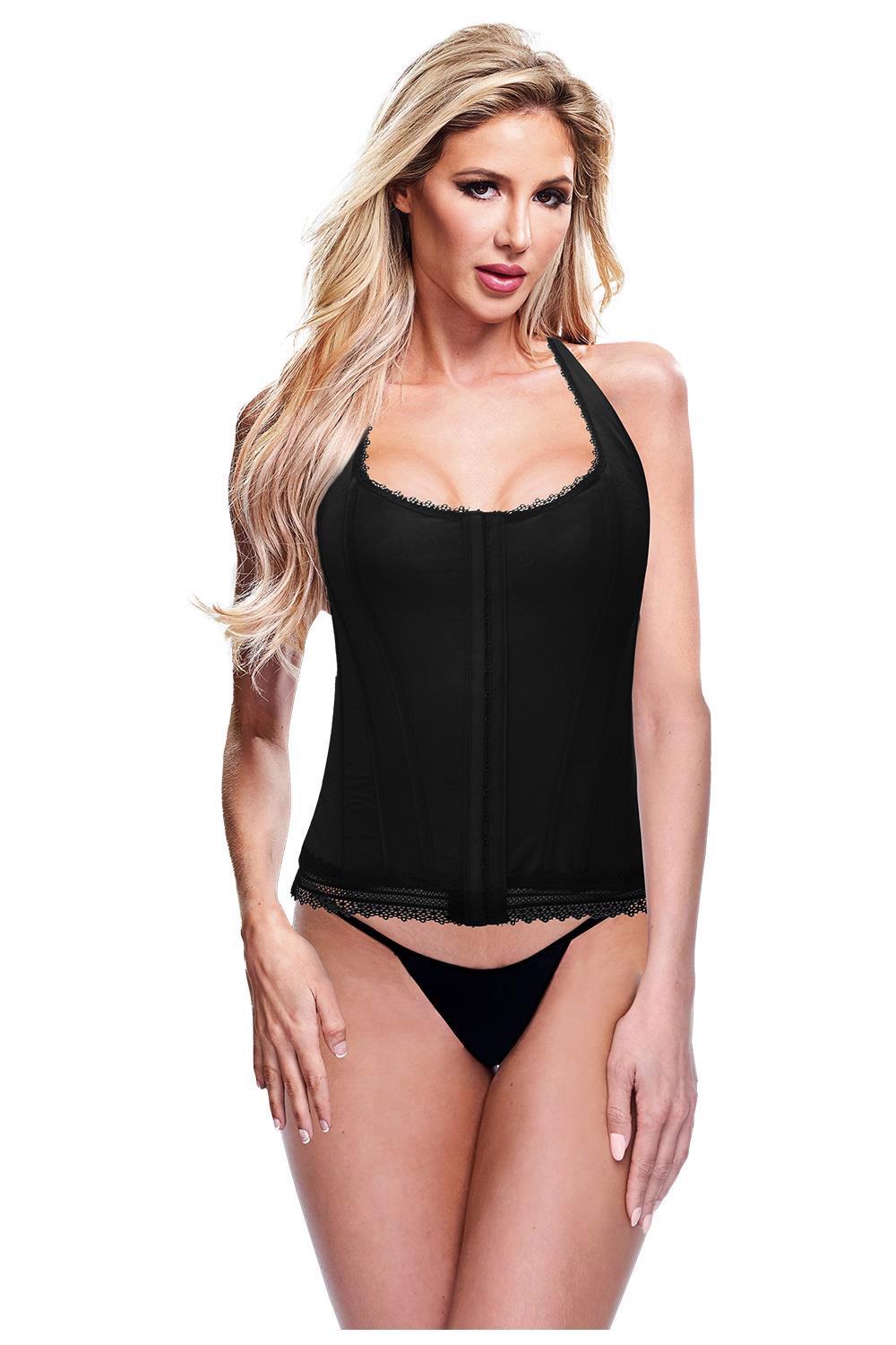 KISSES BUSTIER BLACK, M