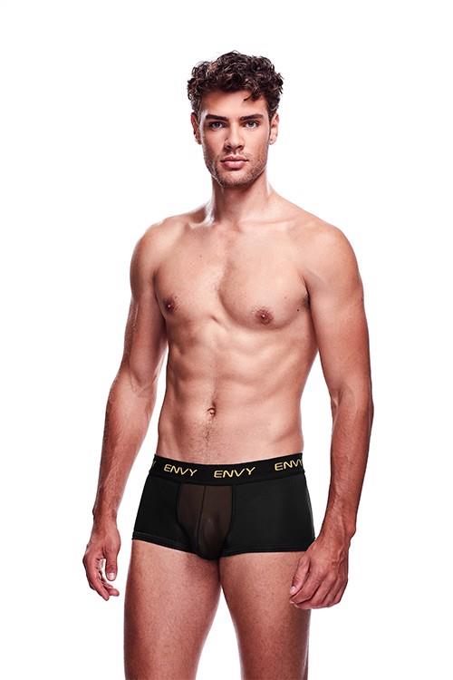 ENVY MESH SHORT BOXER BLACK, S/M
