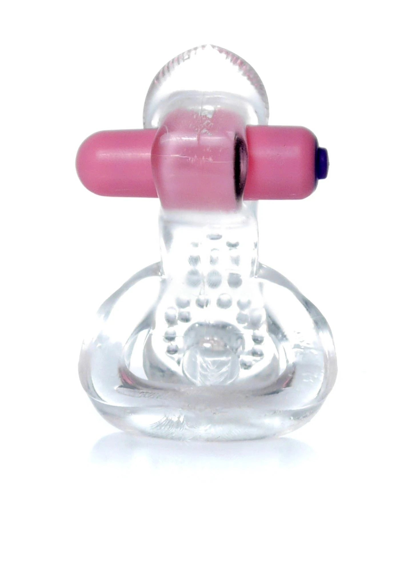Ring-Tongue Vibro CockRing Clear