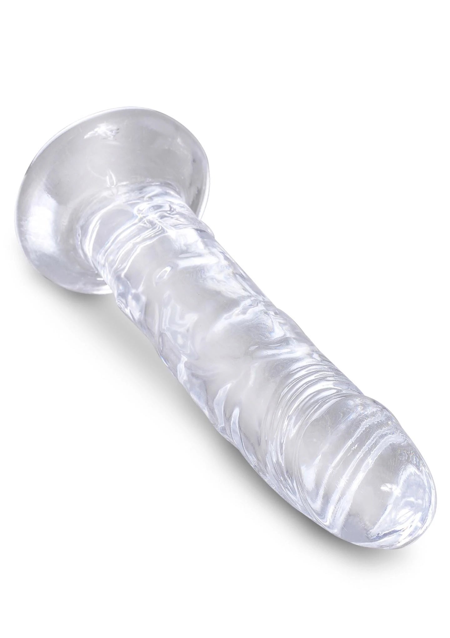 King Cock 6 pouces Transparent