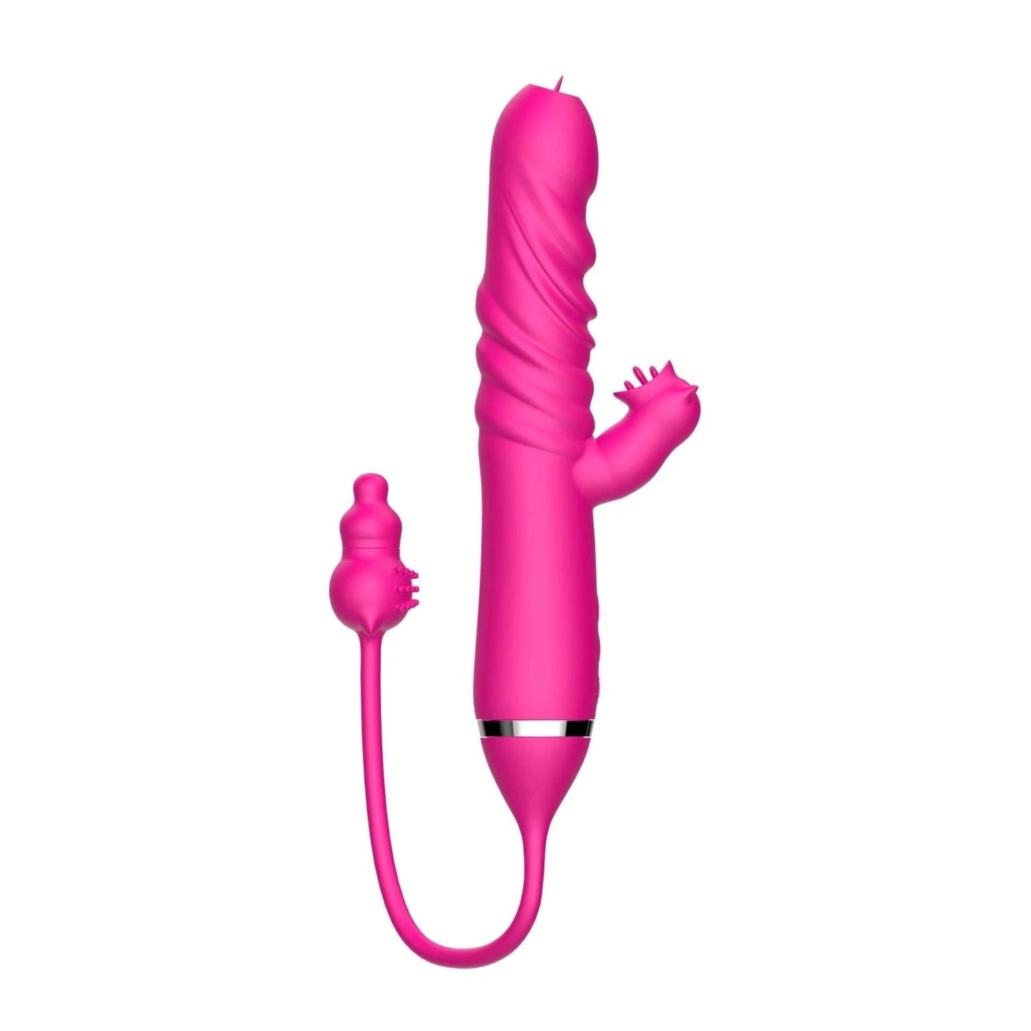 Tongue licking Triple Stimulation Thrusting Vibrator