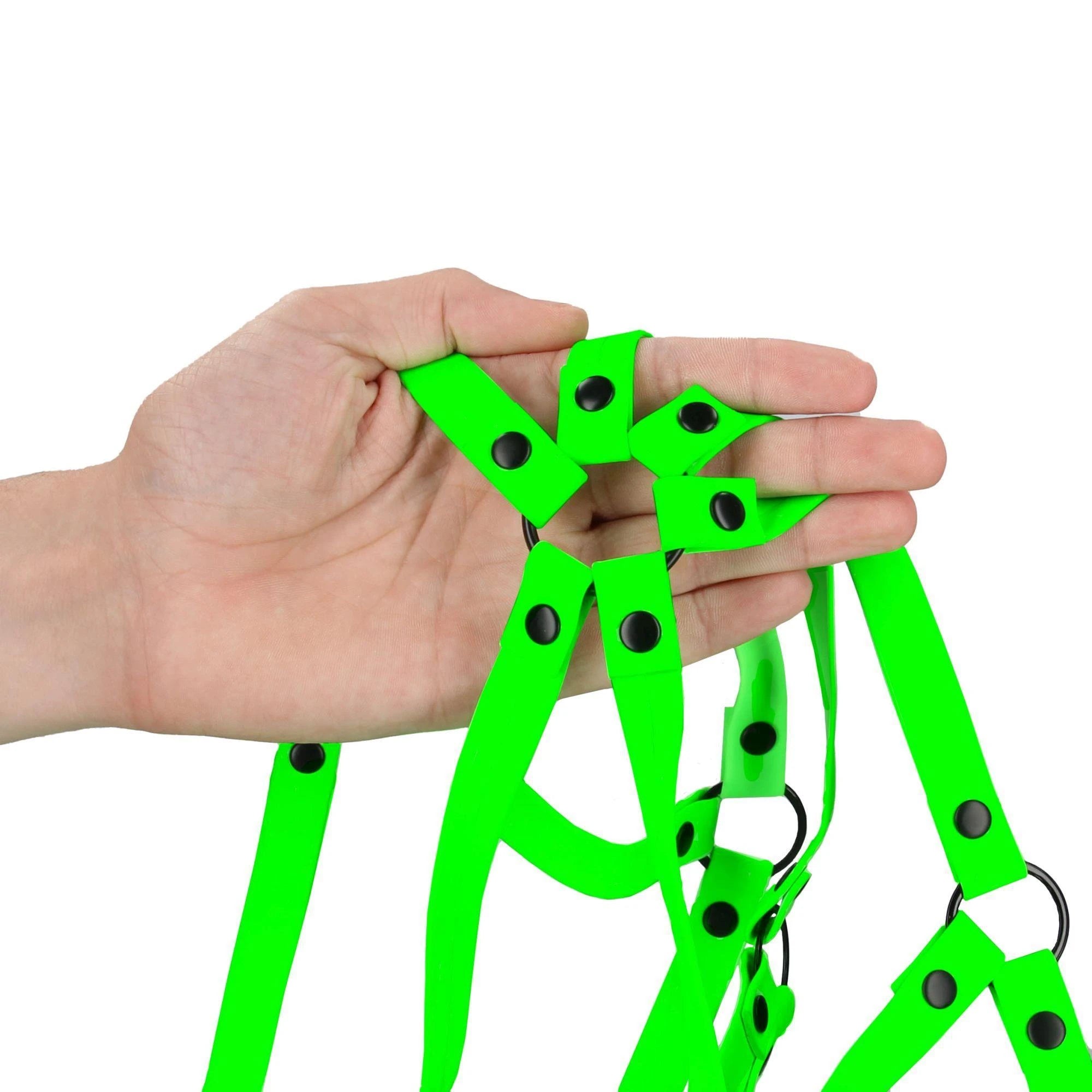 Body-Covering Harness - Glow in the Dark - S/M
