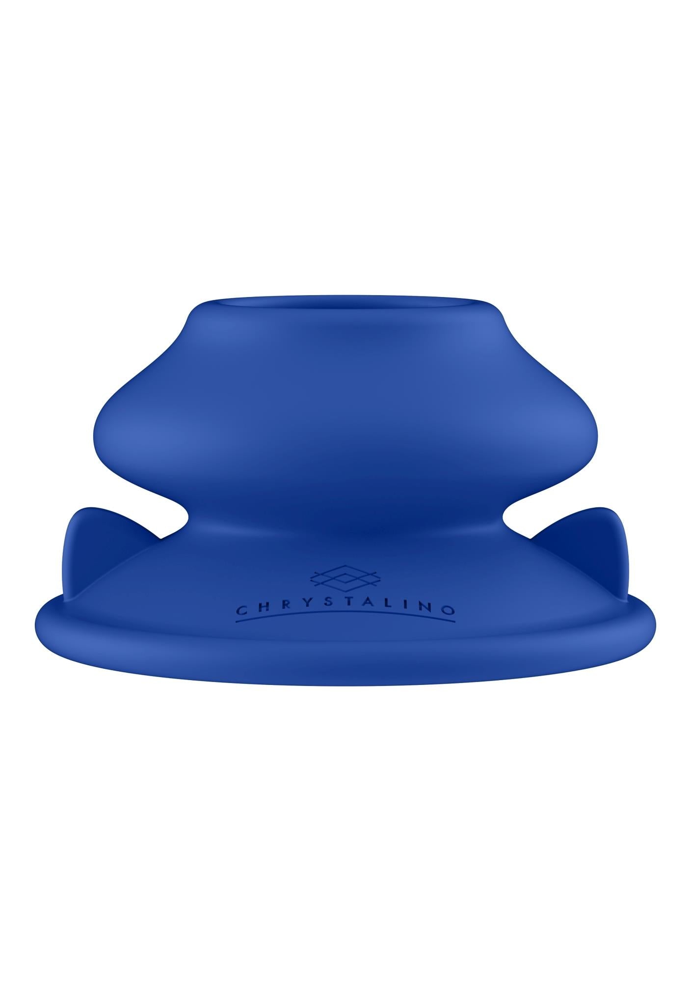 Chrystalino - Ventouse en silicone - Bleu