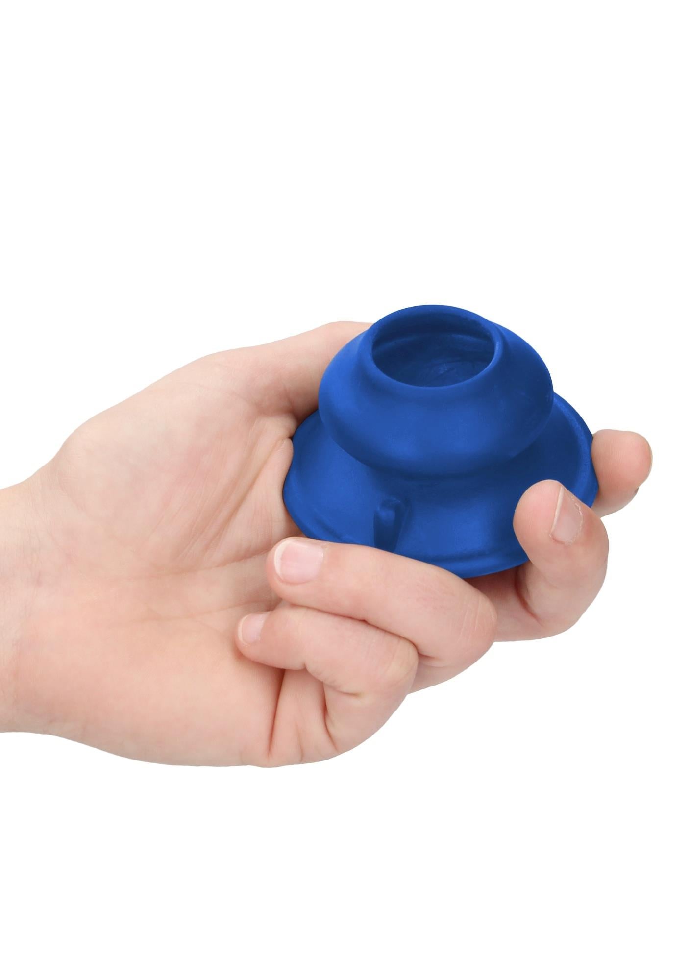 Chrystalino - Ventouse en silicone - Bleu