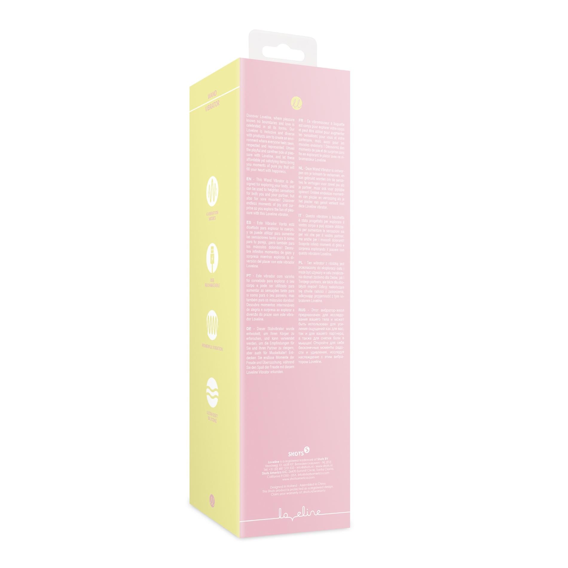 Wand Vibrator - Rose Pink