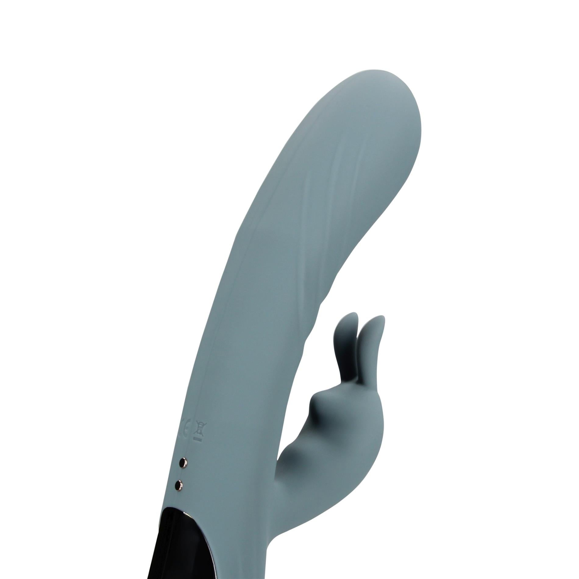 Fingering Motion Rabbit Vibrator - Weathervane Grey