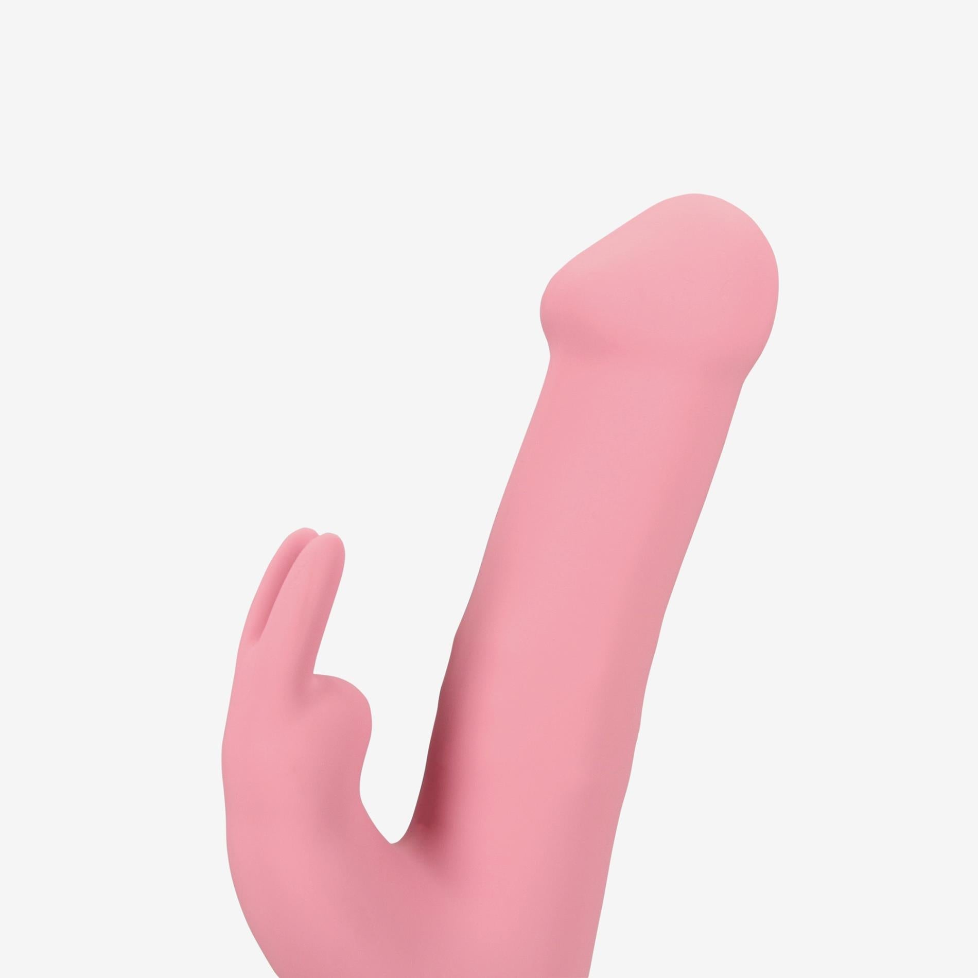 Rotating Beads Rabbit Vibrator - Pink Arabesque
