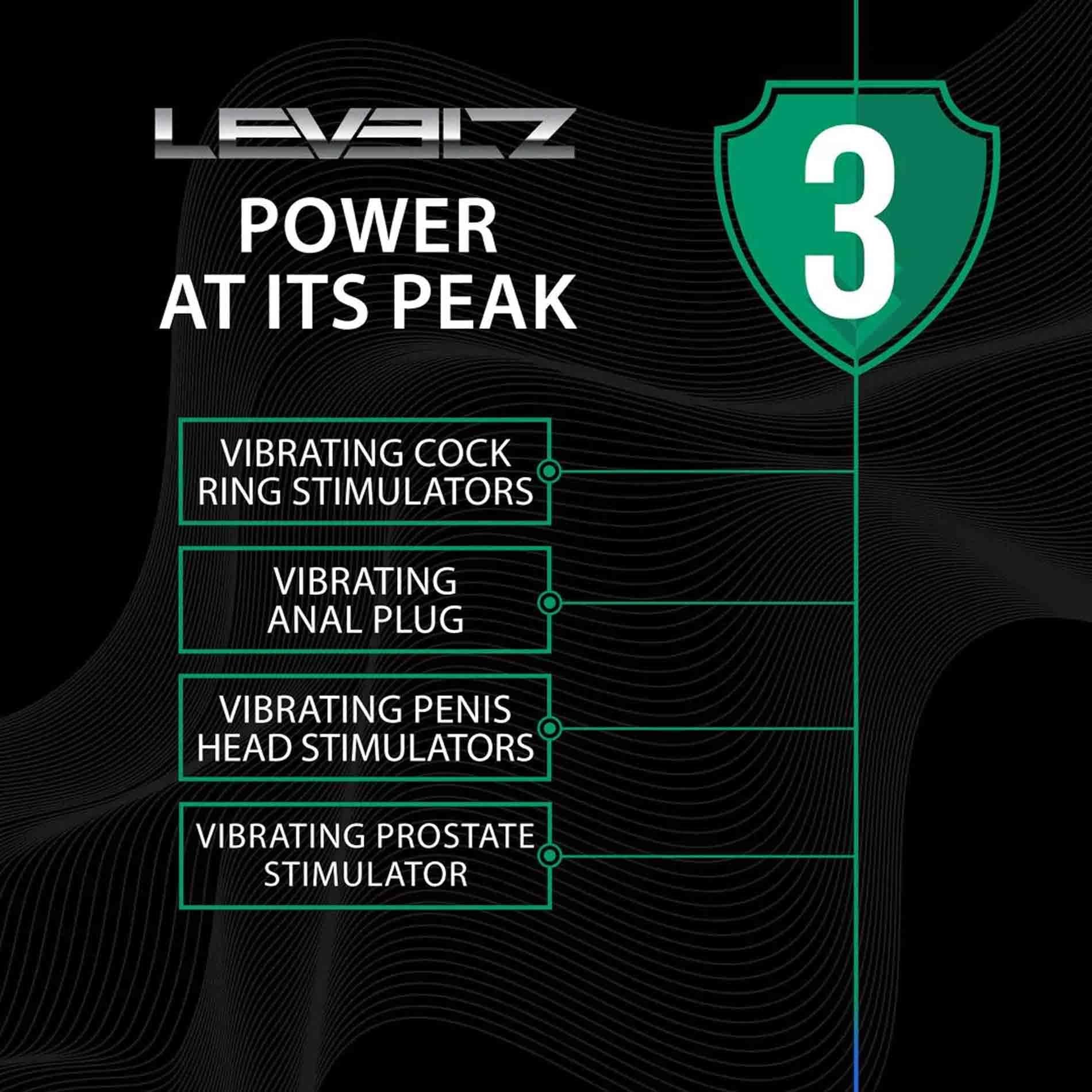 Digital Vibrating Silicone Penis Head Stimulator with Tentacles - Black