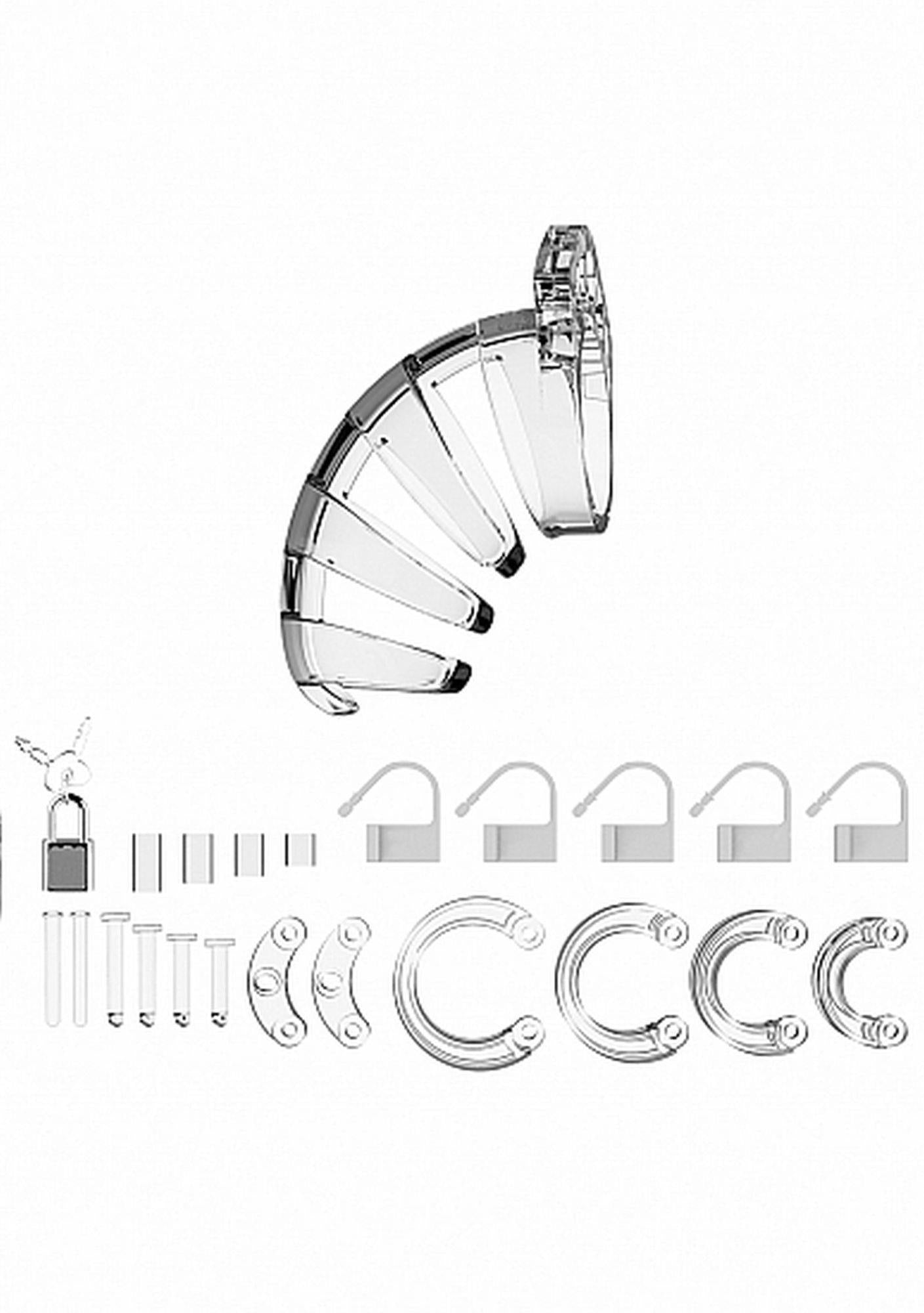 Model 02 Chastity Cock Cage - 3.5 / 9 cm