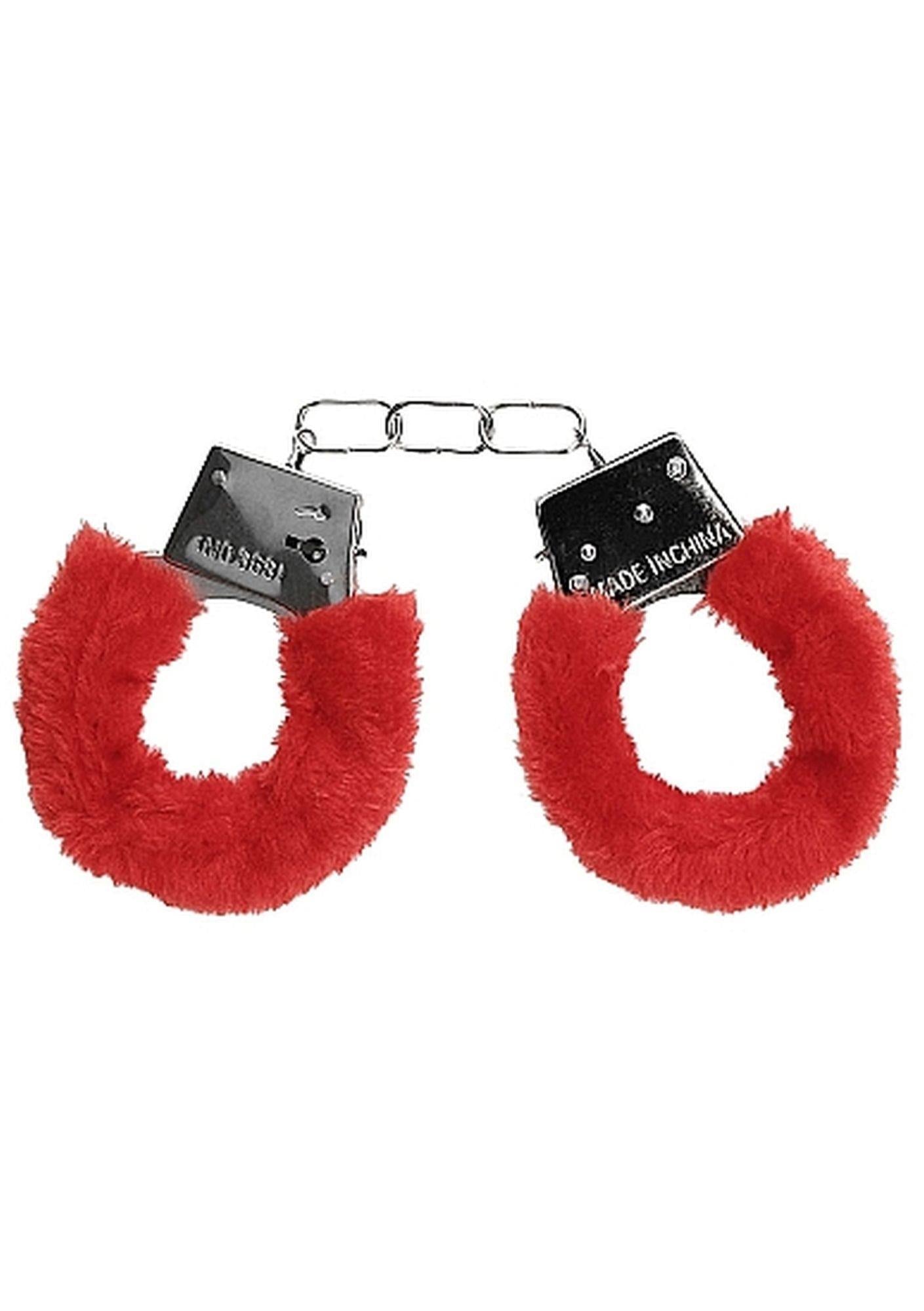 Menottes Velues pour Débutants - Rouges