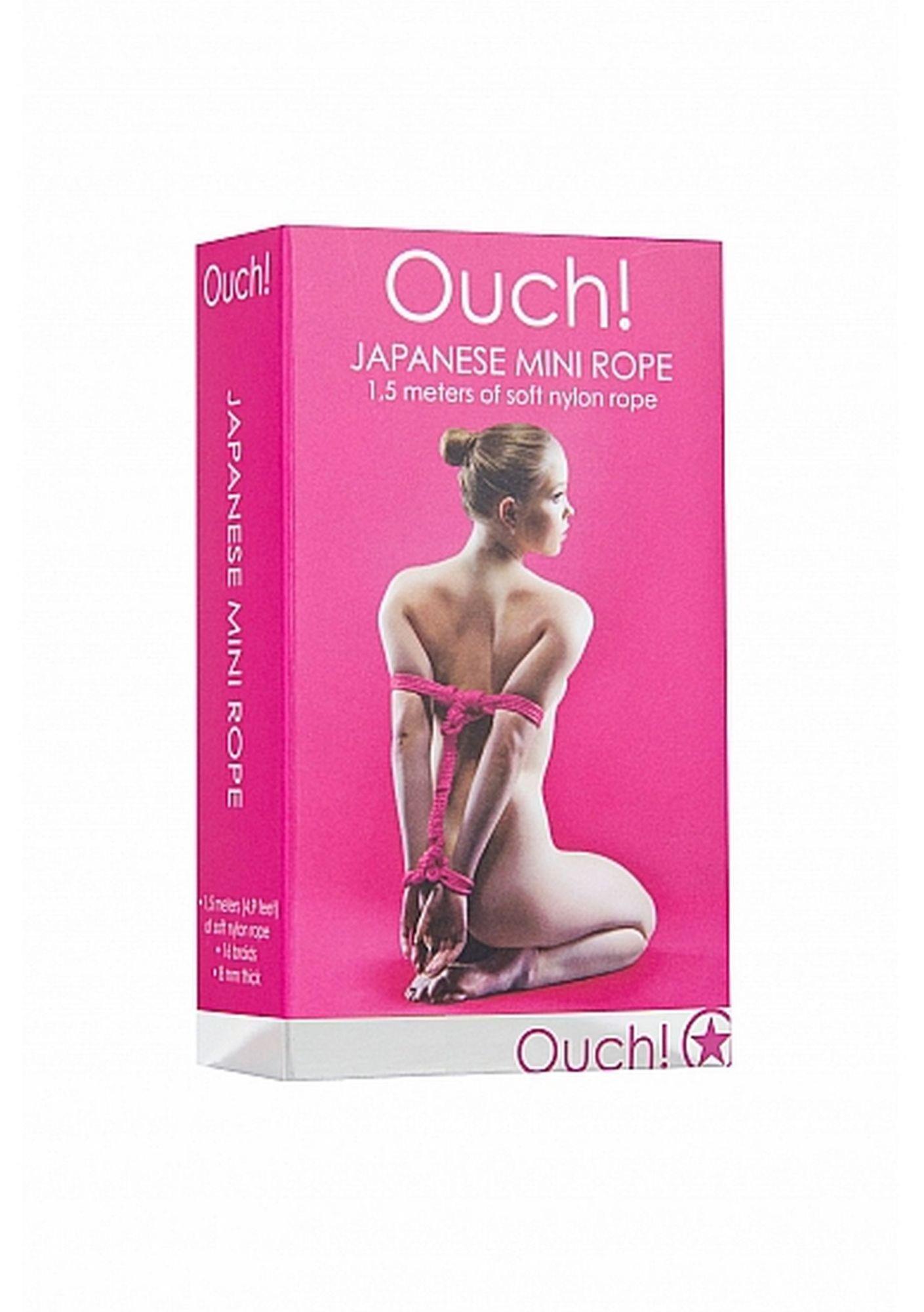 Japanese Mini Rope - 1.5m - Pink