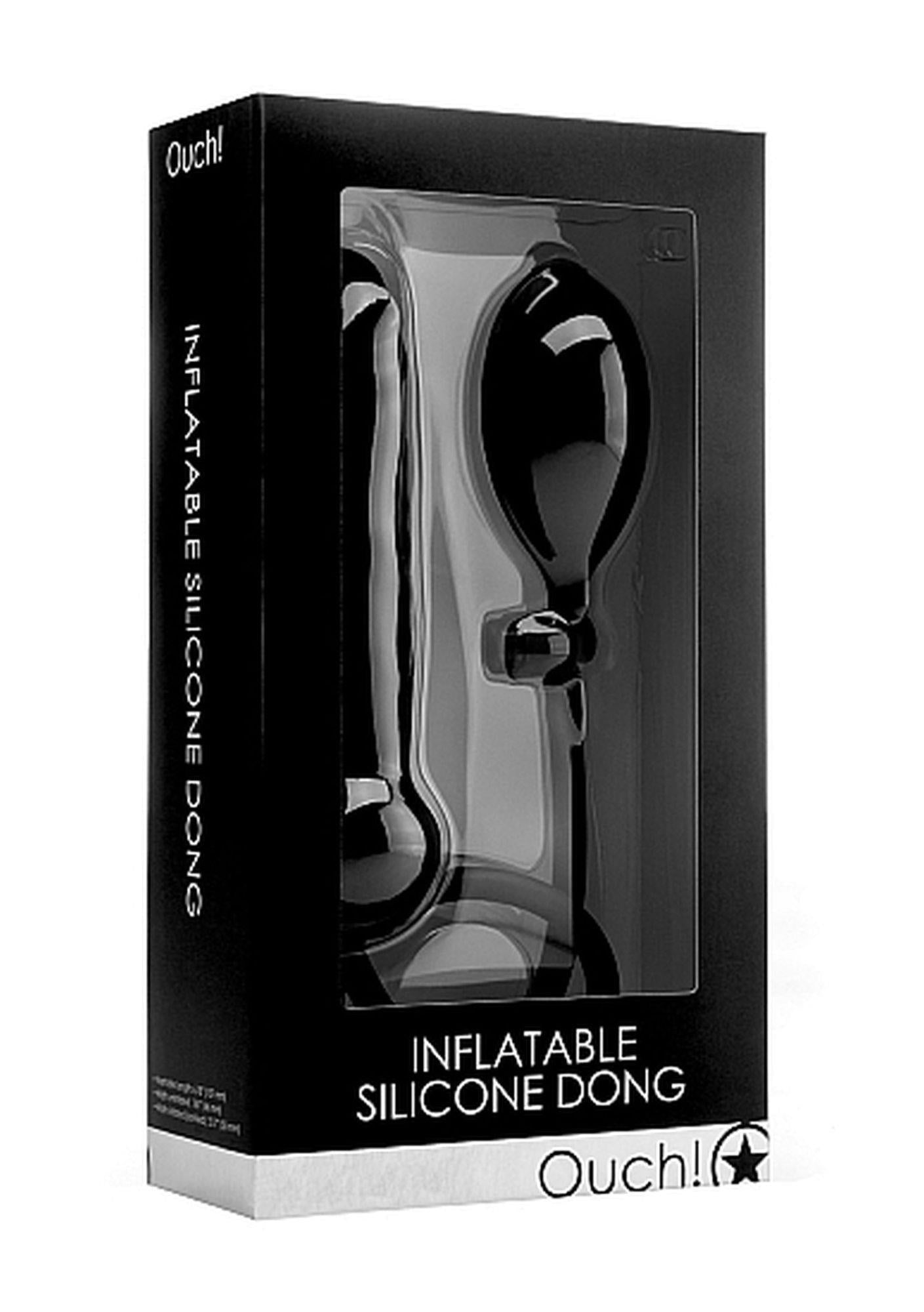 Inflatable Silicone Dong