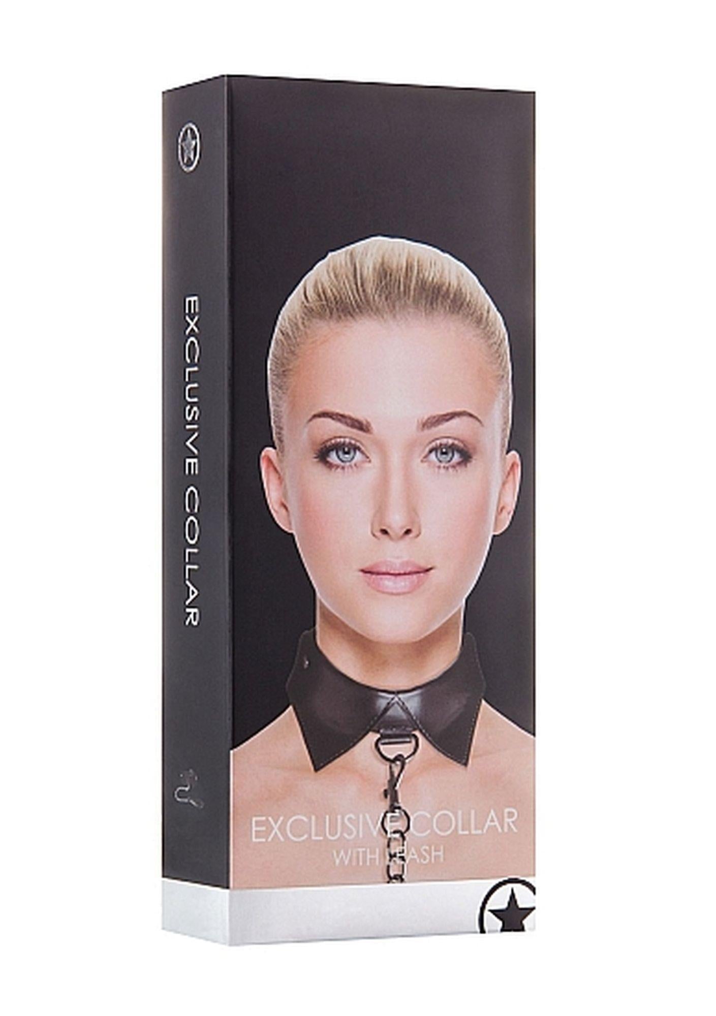 Collier et laisse exclusifs - Noirs