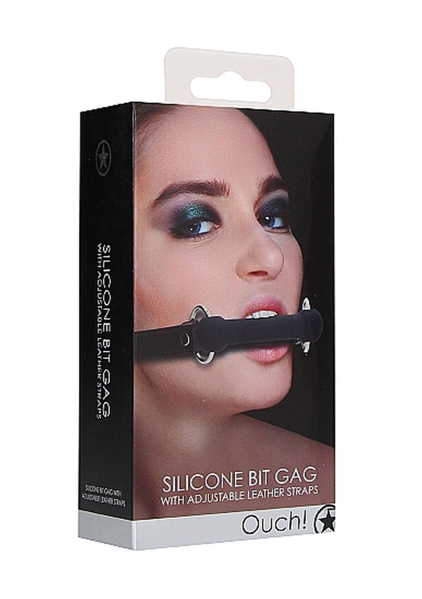 Ouch! Bite Gag - Black