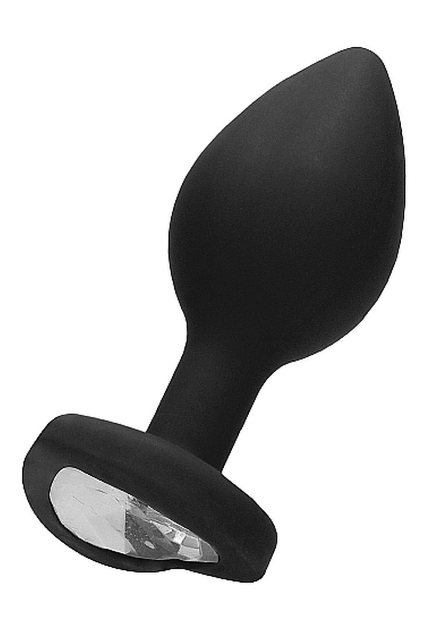 Diamond Heart Butt Plug - Large
