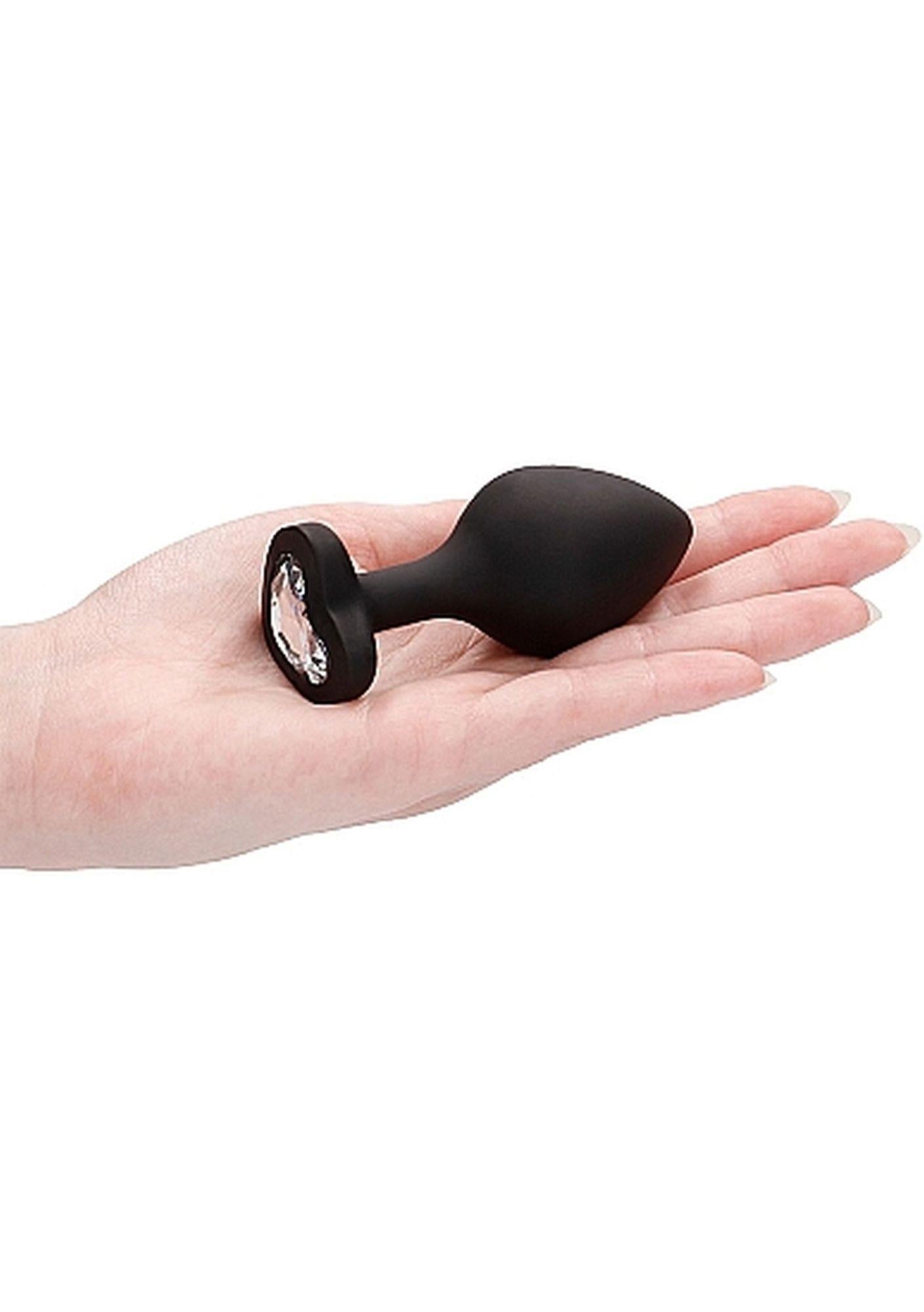 Diamond Heart Butt Plug - Large