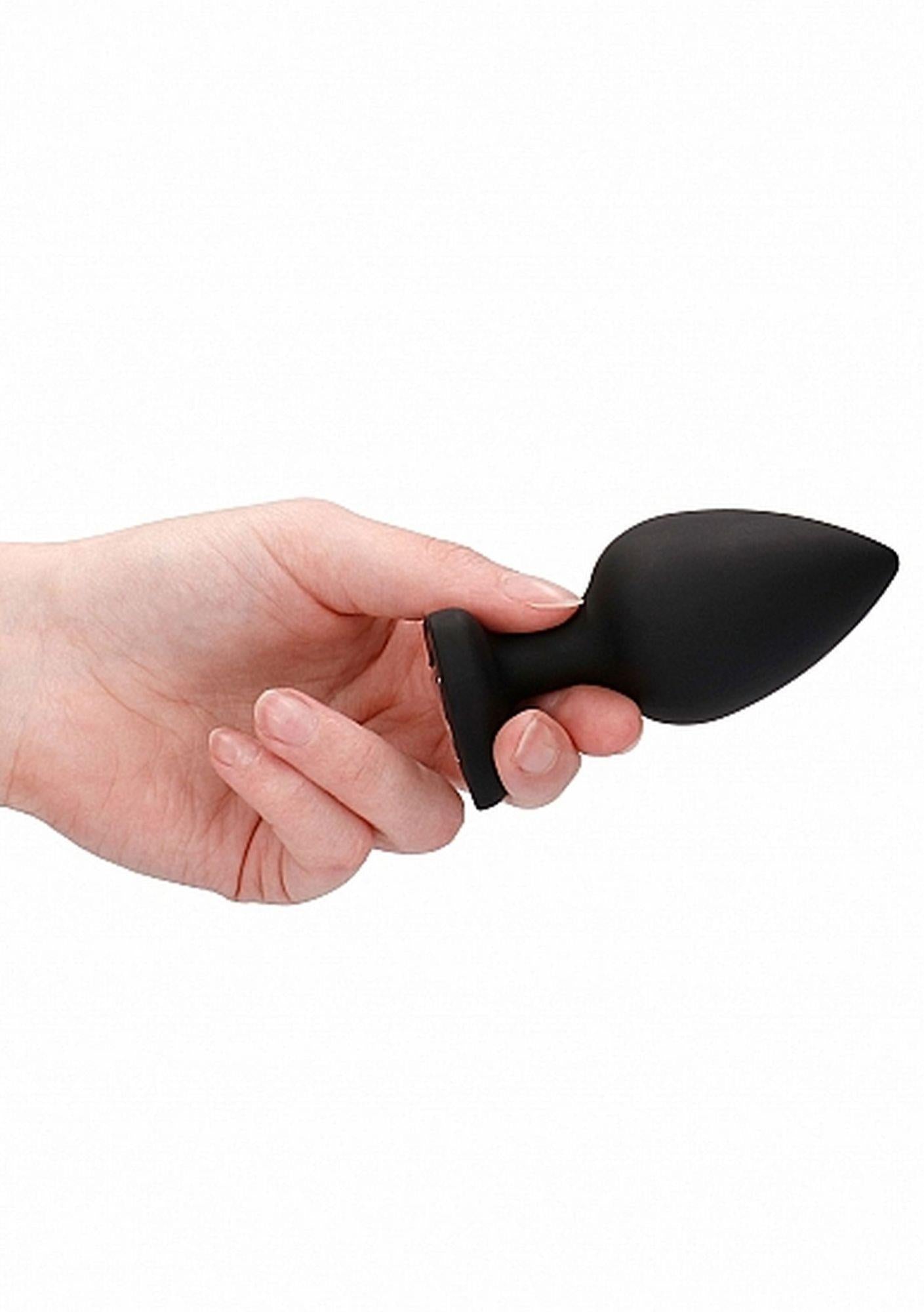 Diamond Heart Butt Plug - Extra Large
