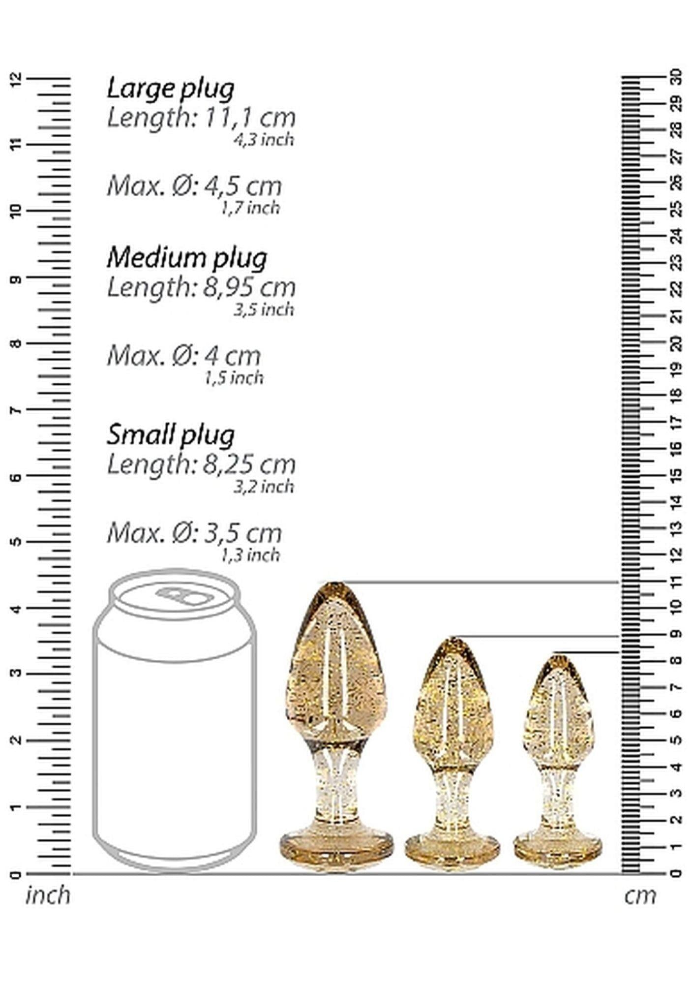Acrylic Butt Plug Set
