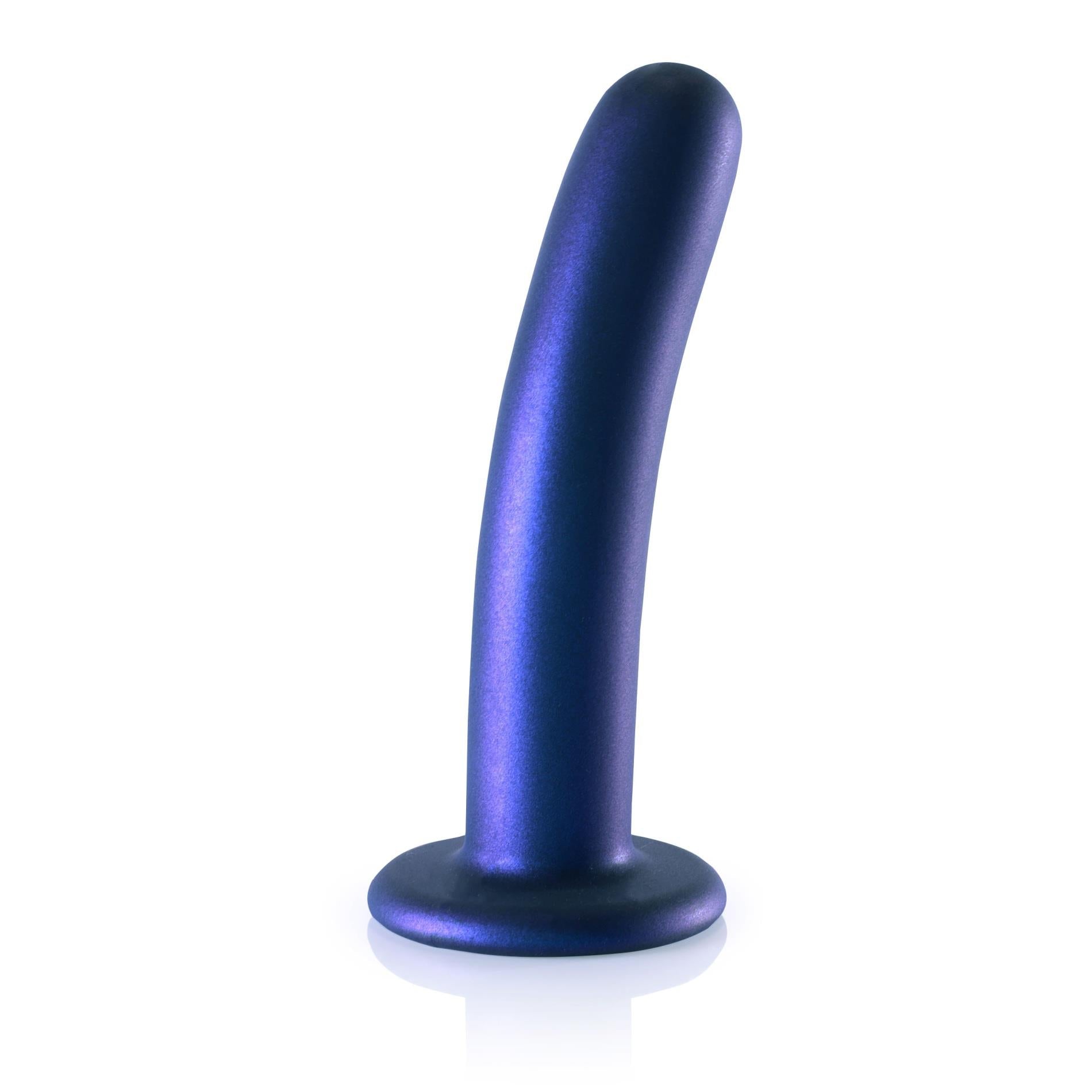 Gode ceinture en silicone lisse point G - 6'' / 14,5 cm