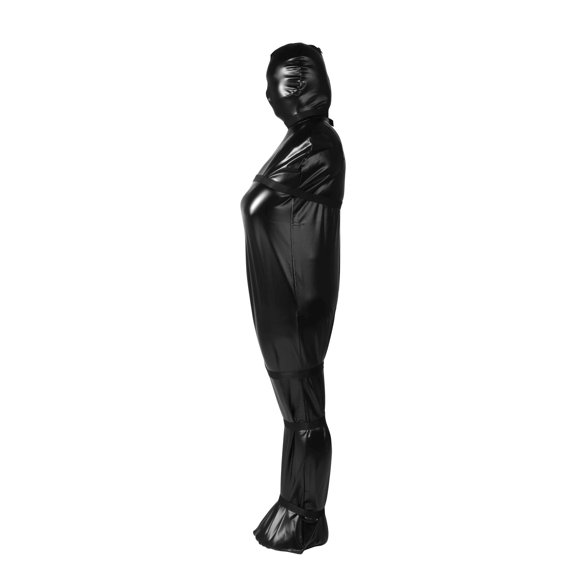 Body Bag with Nylon Straps - Black