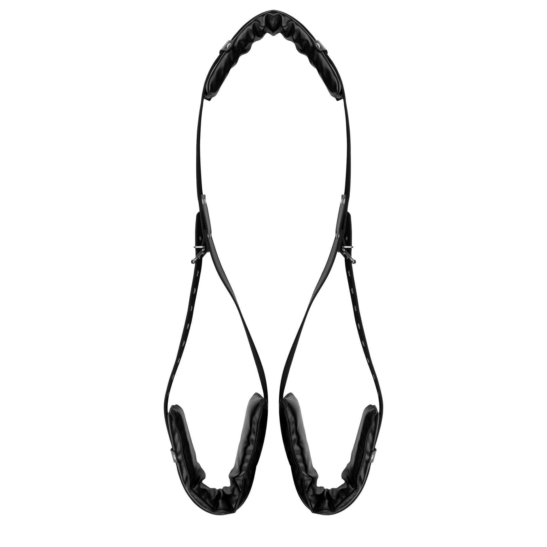 Padded Thigh Sling with Adjustable Straps - Black