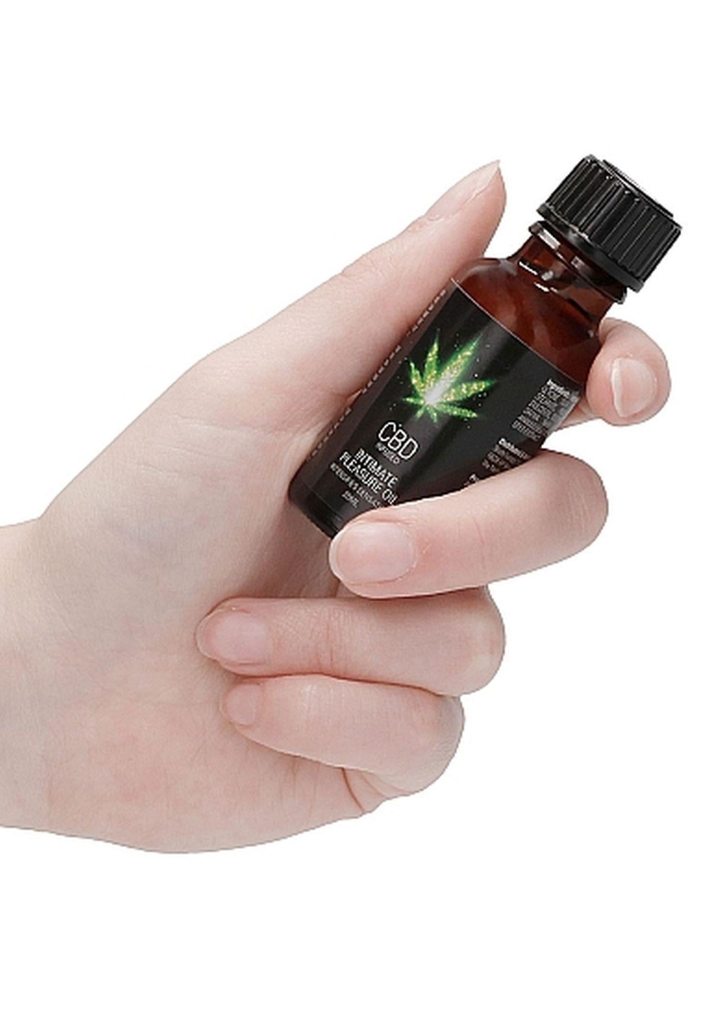 Huile de plaisir intime au CBD - 0.7 fl oz / 20 ml