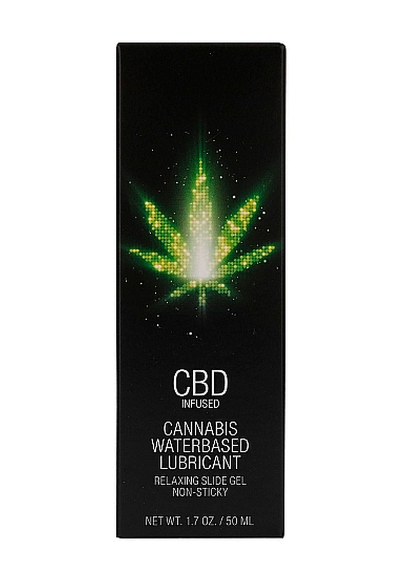 CBD Cannabis Waterbased Lubricant - 2 fl oz / 50 ml