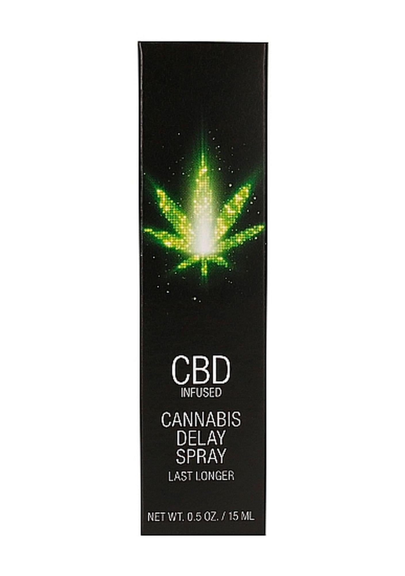 CBD Cannabis Delay Spray - 0.5 fl oz / 15 ml