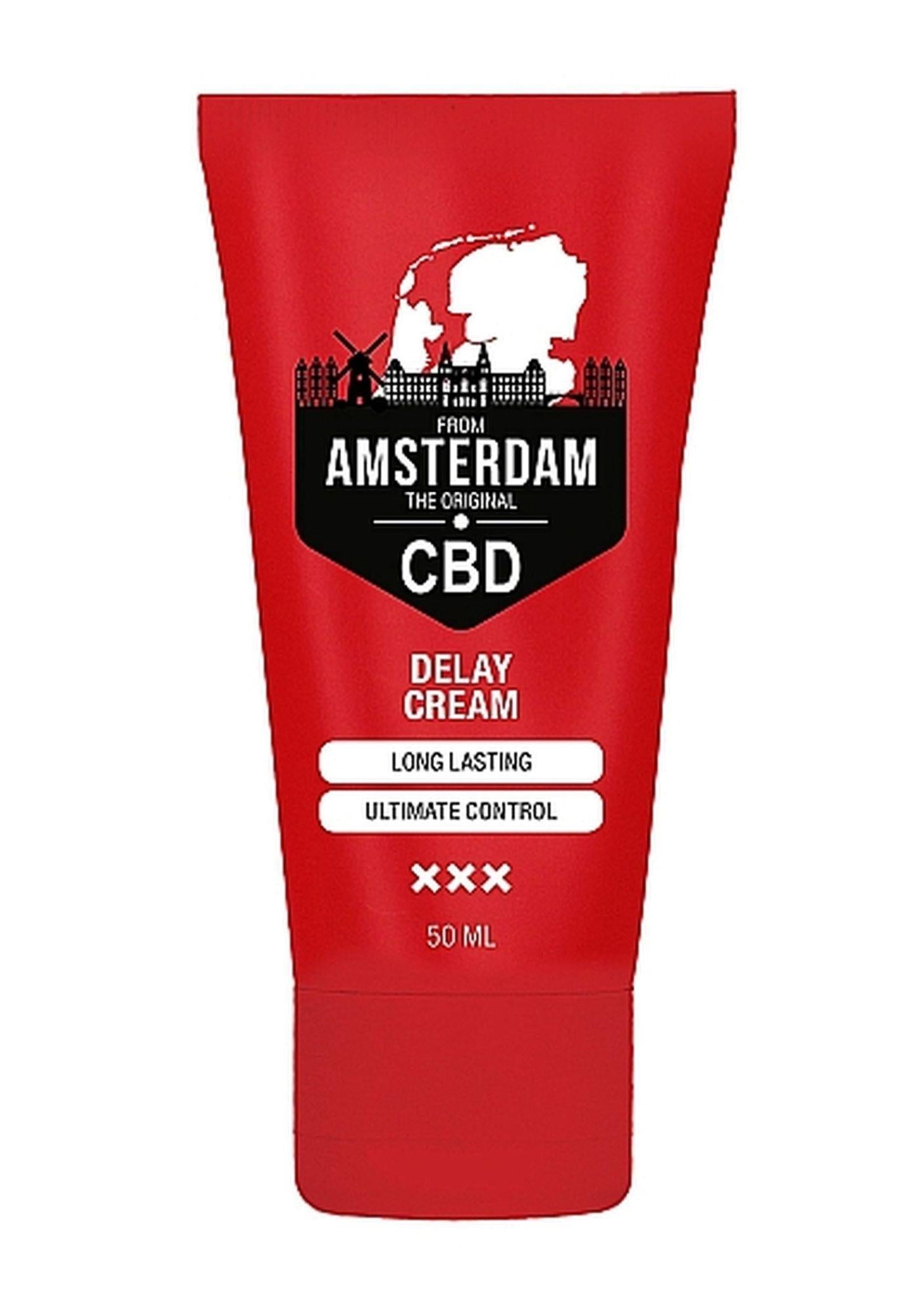Original CBD from Amsterdam - Delay Cream - 2 fl oz / 50 ml