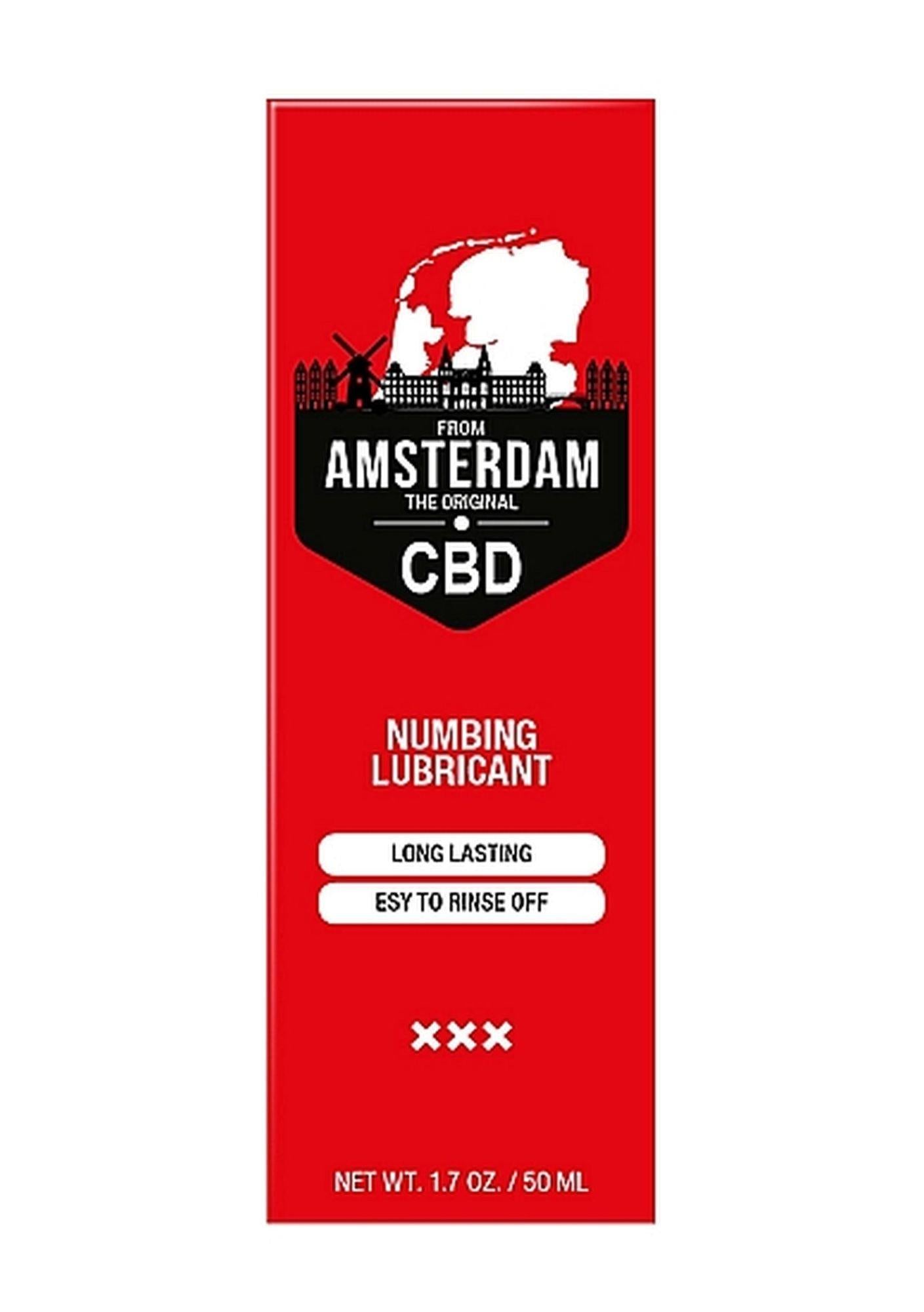 Original CBD from Amsterdam - Numbing Lubricant - 2 fl oz / 50 ml