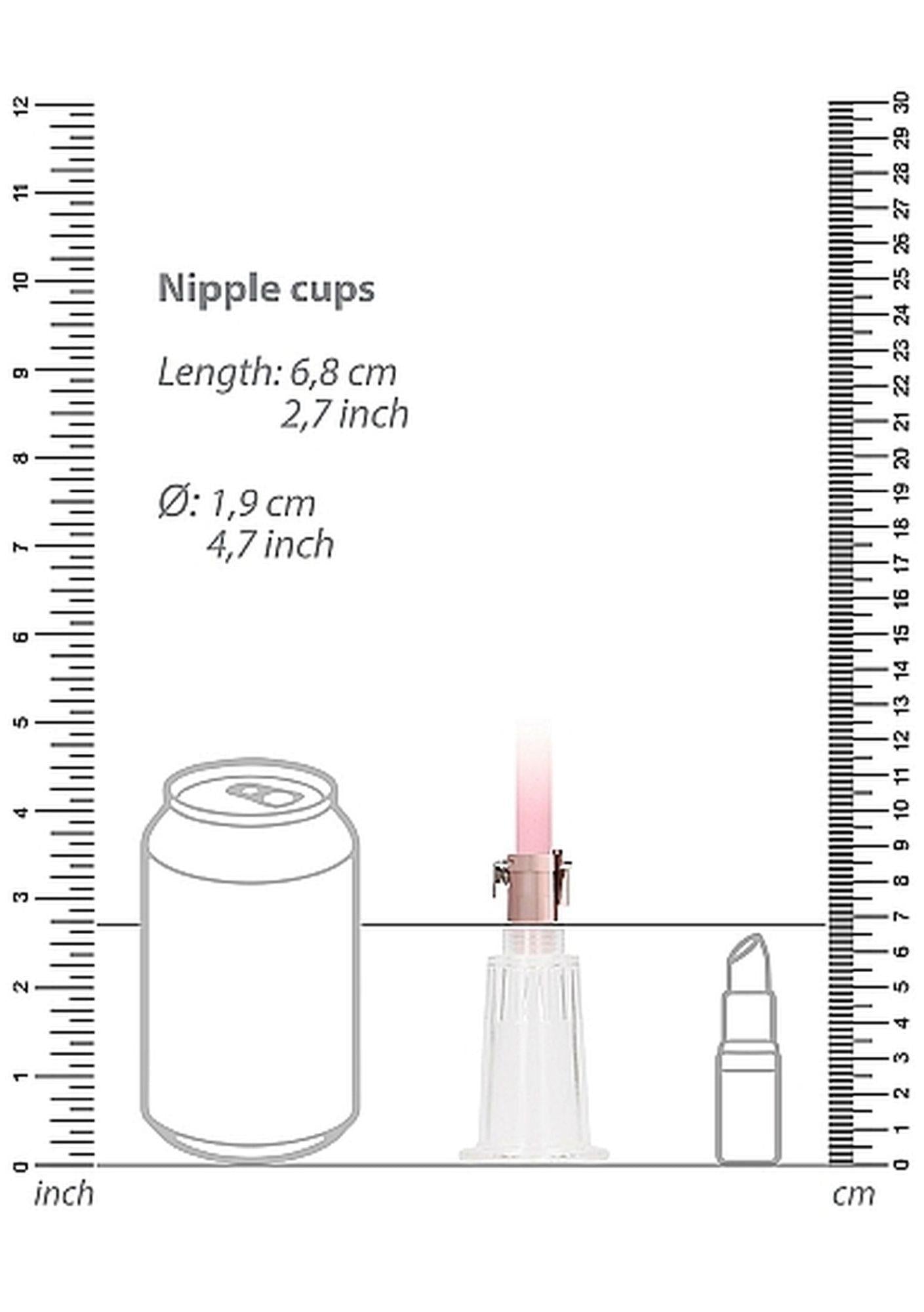 Clitoral  Nipple Pump Set Medium - Medium