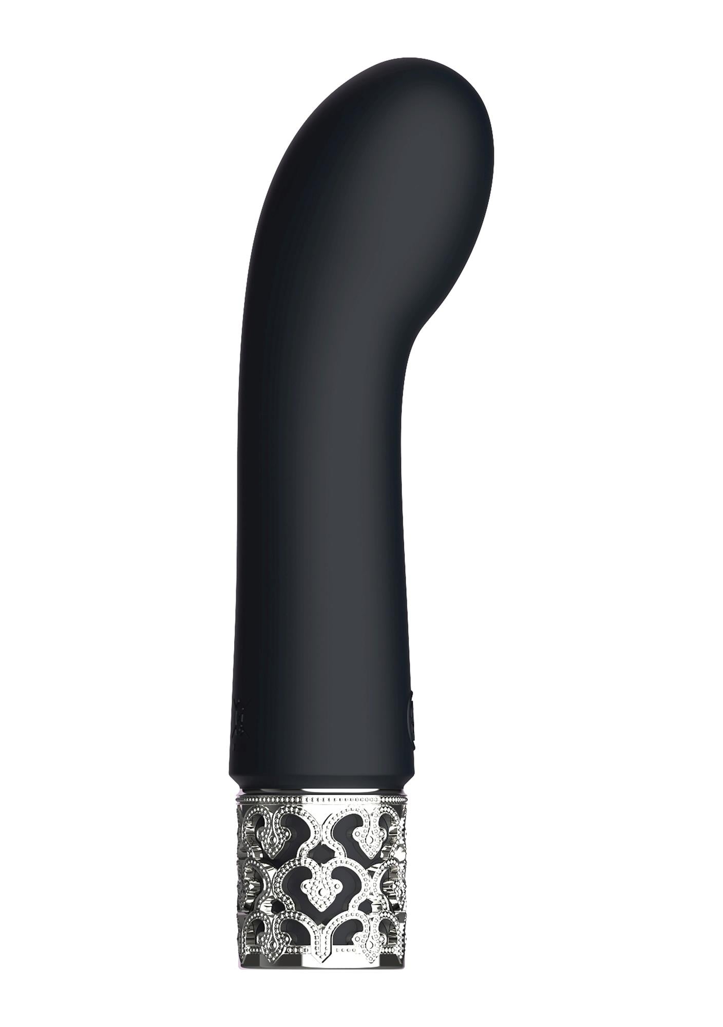 Bijou - Vibromasseur Rechargeable en Silicone - Noir
