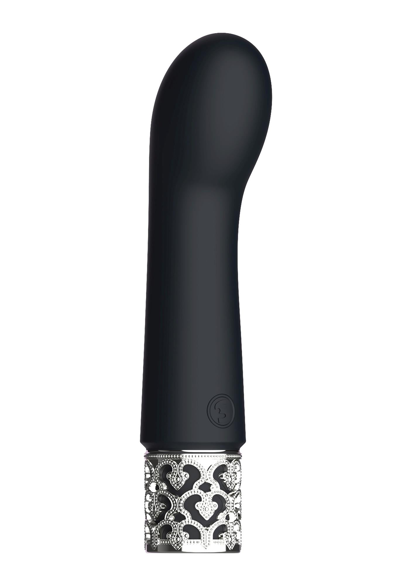 Bijou - Vibromasseur Rechargeable en Silicone - Noir
