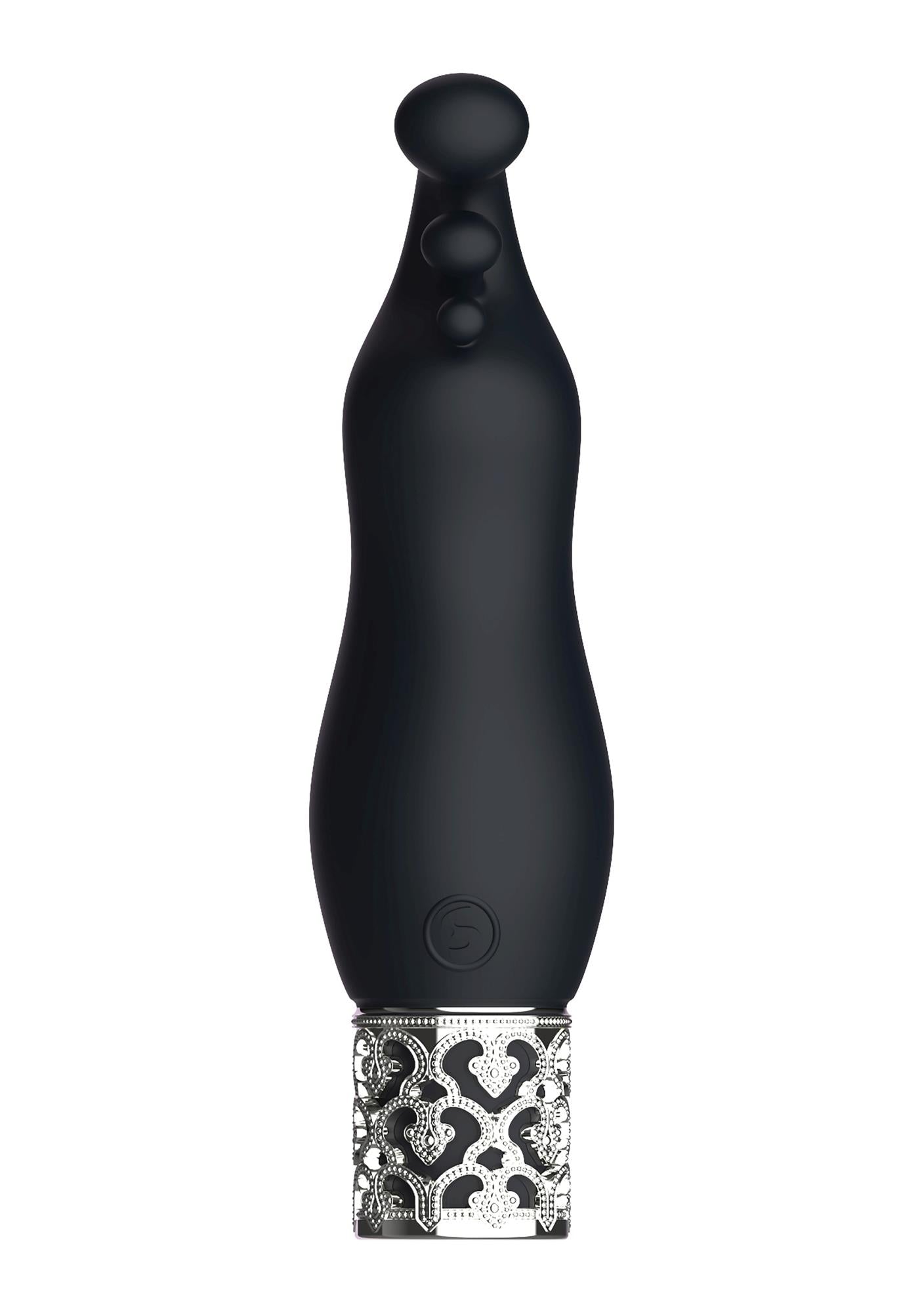 Exquise - Balle vibrante rechargeable en silicone - Noir