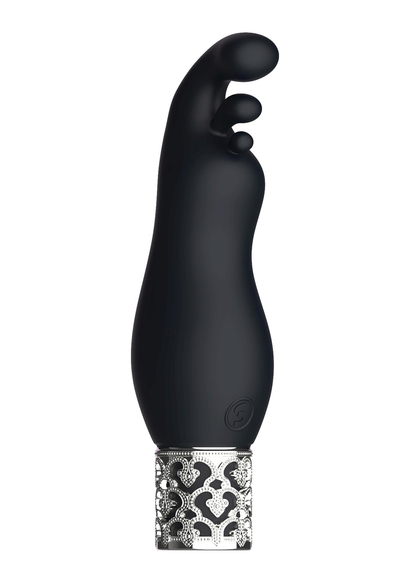 Exquise - Balle vibrante rechargeable en silicone - Noir