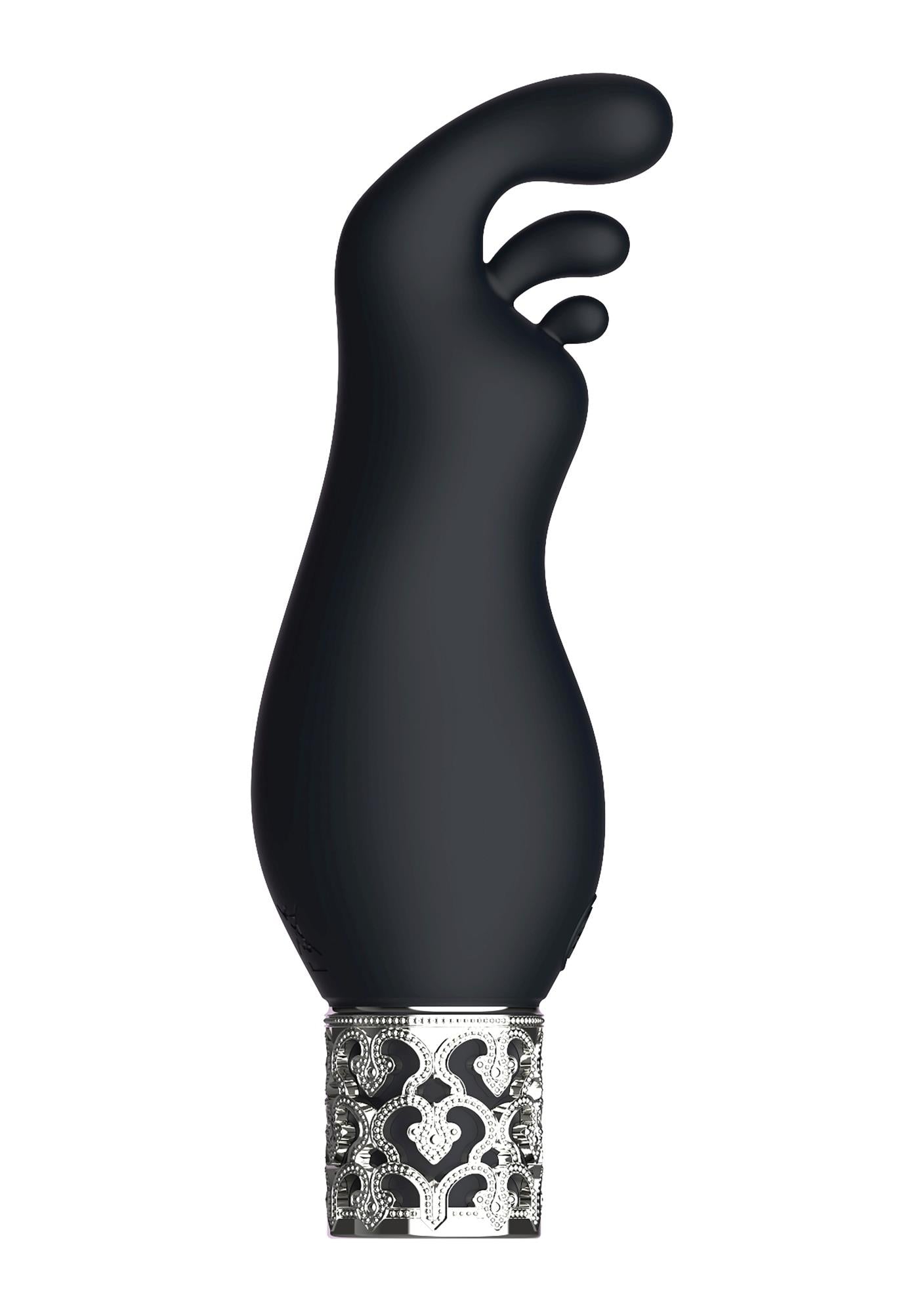 Exquise - Balle vibrante rechargeable en silicone - Noir