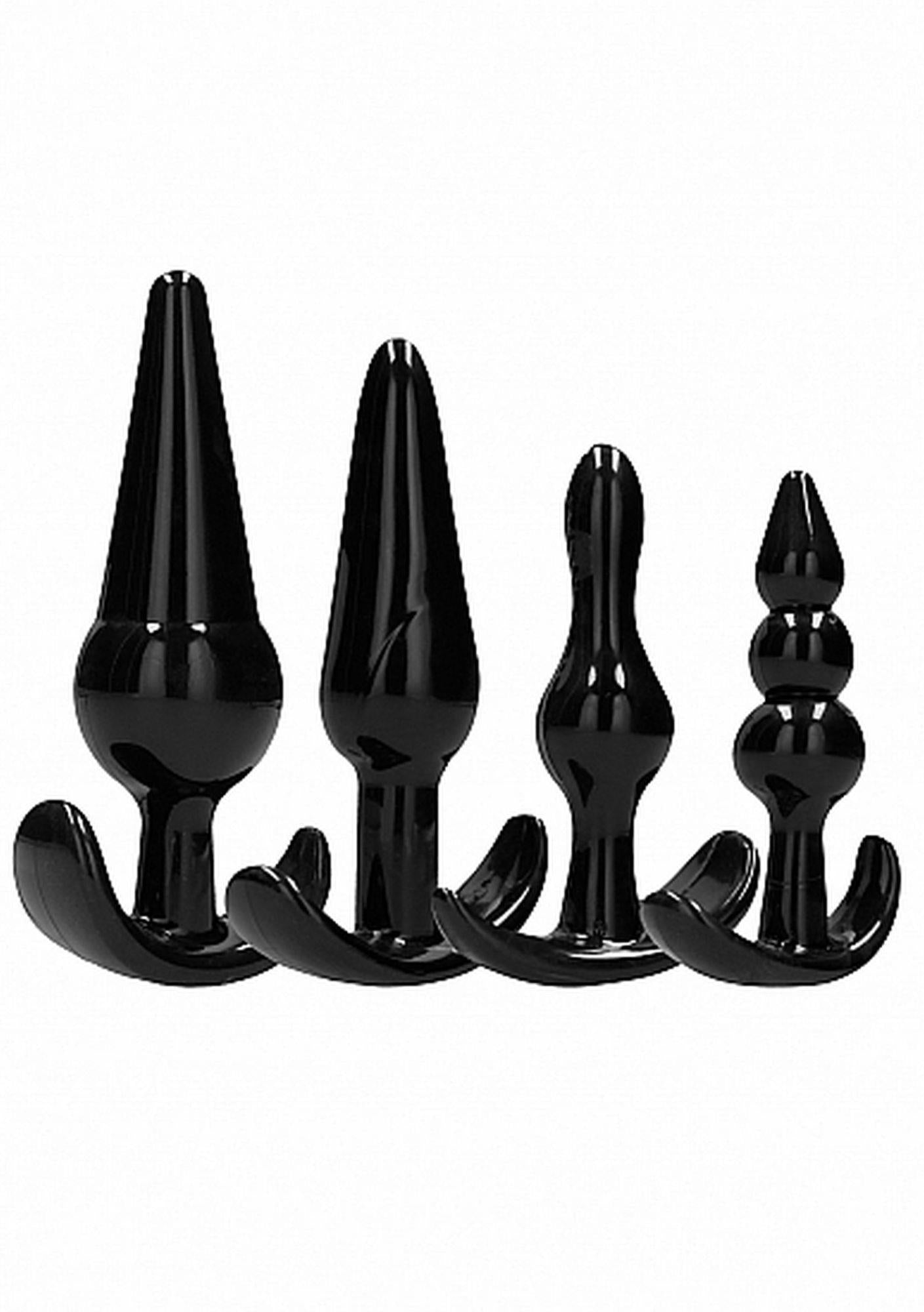 N° 80 - Coffret de 4 plugs anaux - Noir