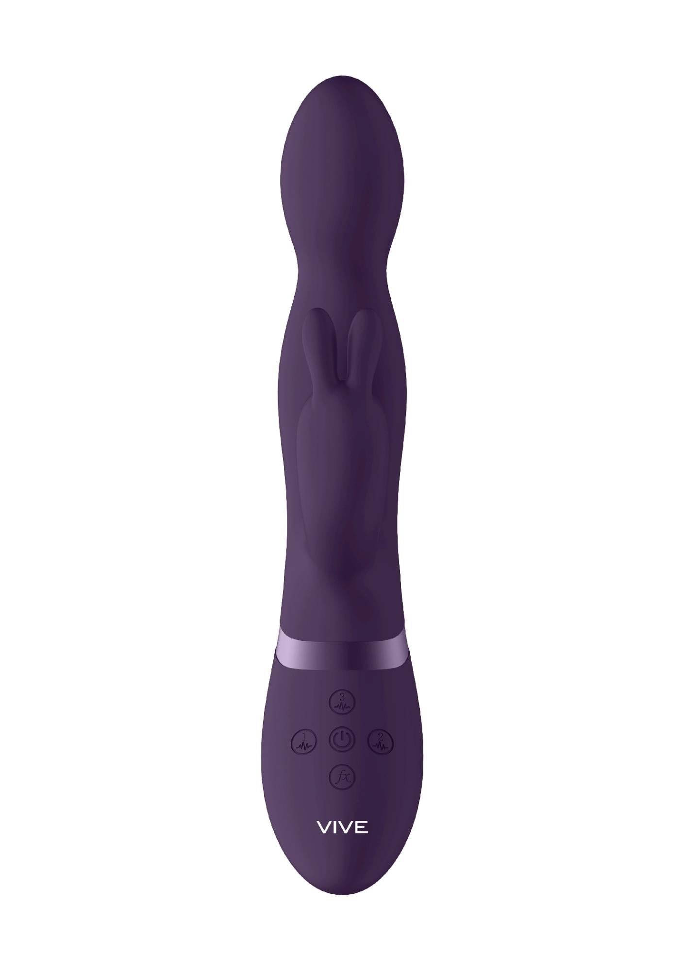 Niva - Rotating Rabbit Vibrator - Purple